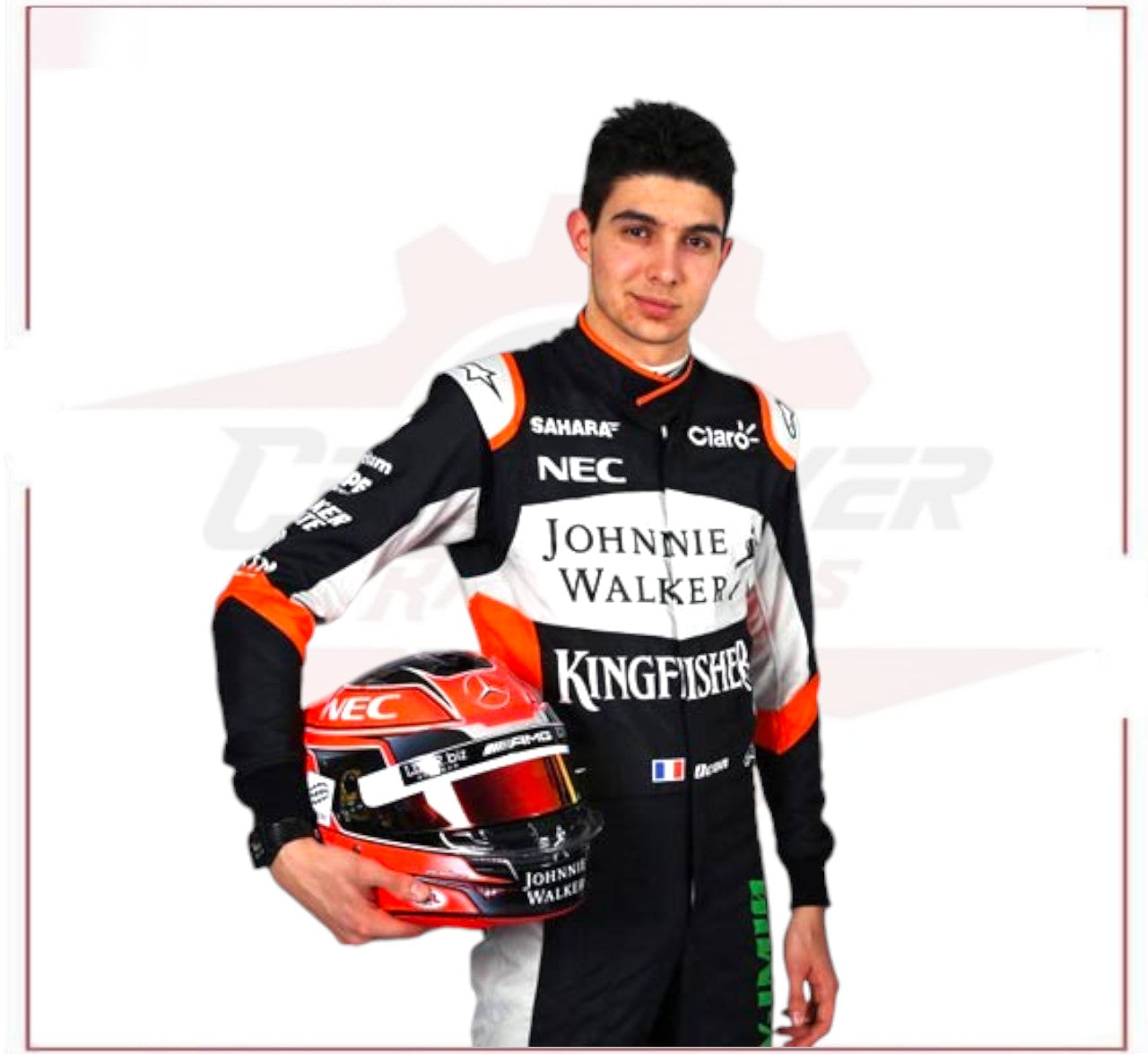 Esteban Ocon, Sahara Force India F1 Team Race Suit CROSSOVER RACEWEARS