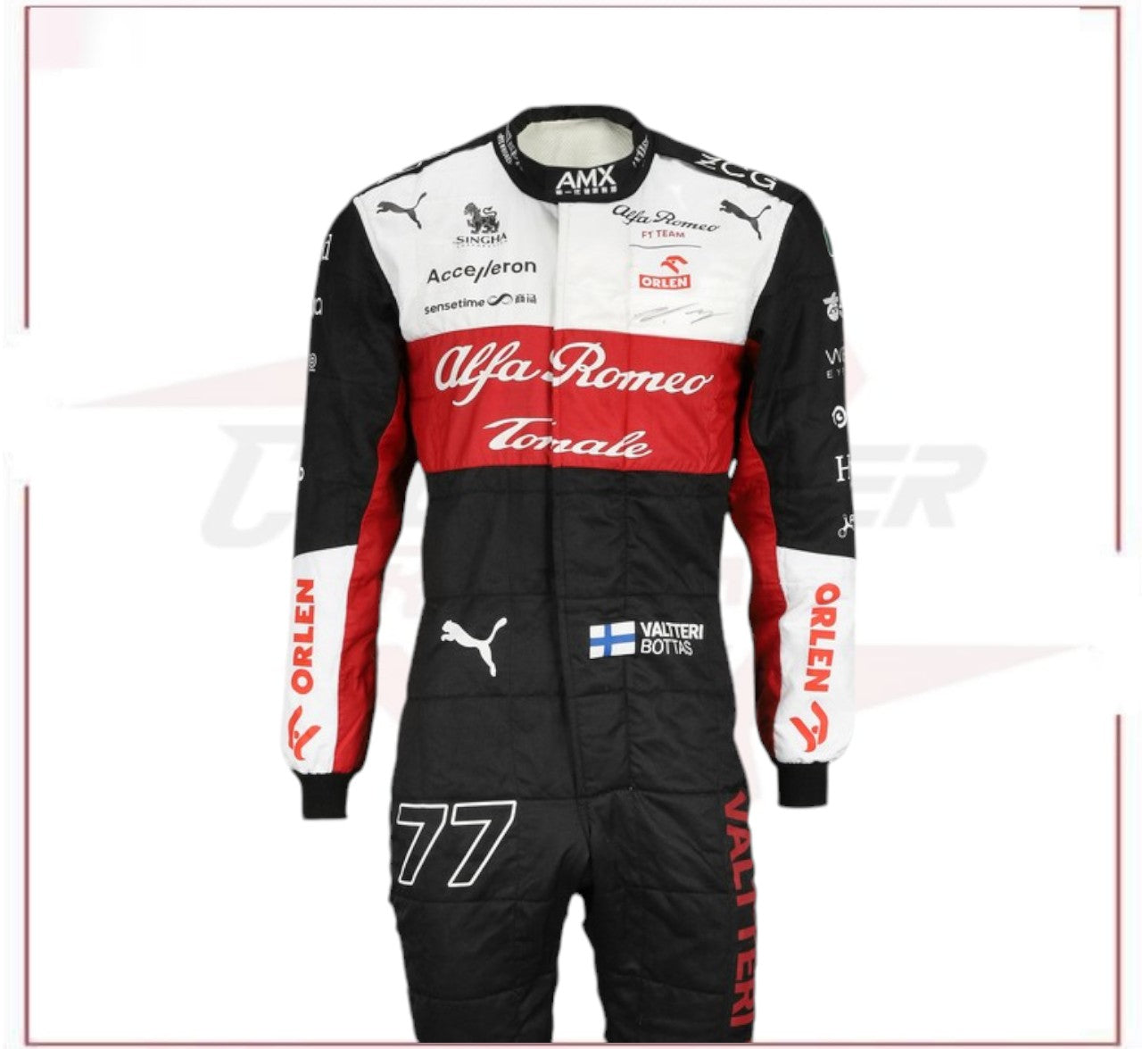 New 2022 Valtteri Bottas Alfa Romeo F1 Race Suit -  Miami GP