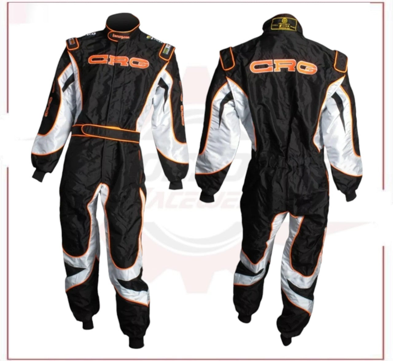 CRG Go Kart Overall Sublimation Printed Racing Suit CROSSOVER RACEWEARS