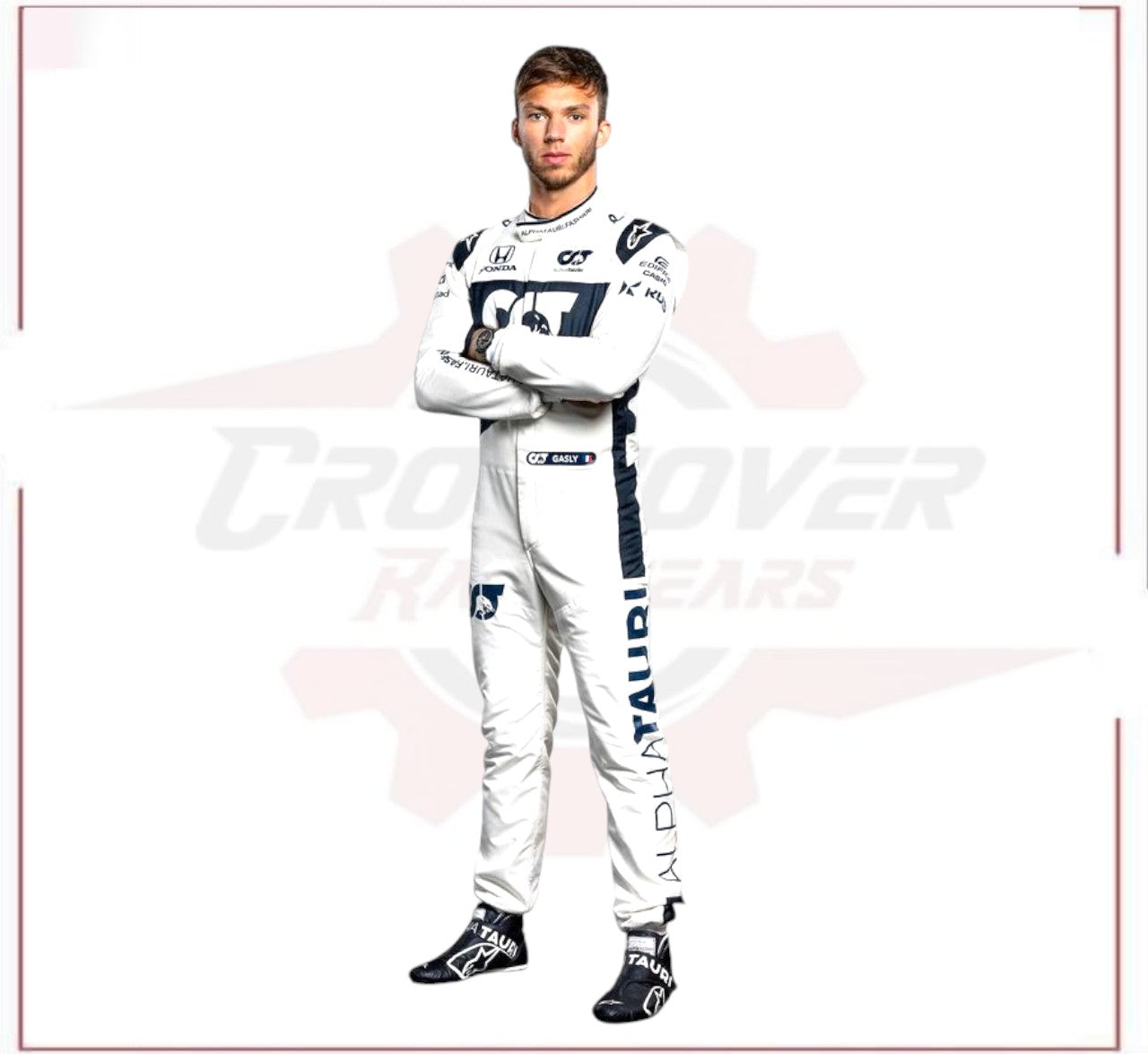 2021 AlphaTauri Pierre Gasly F1 Team Race Suit CROSSOVER RACEWEARS