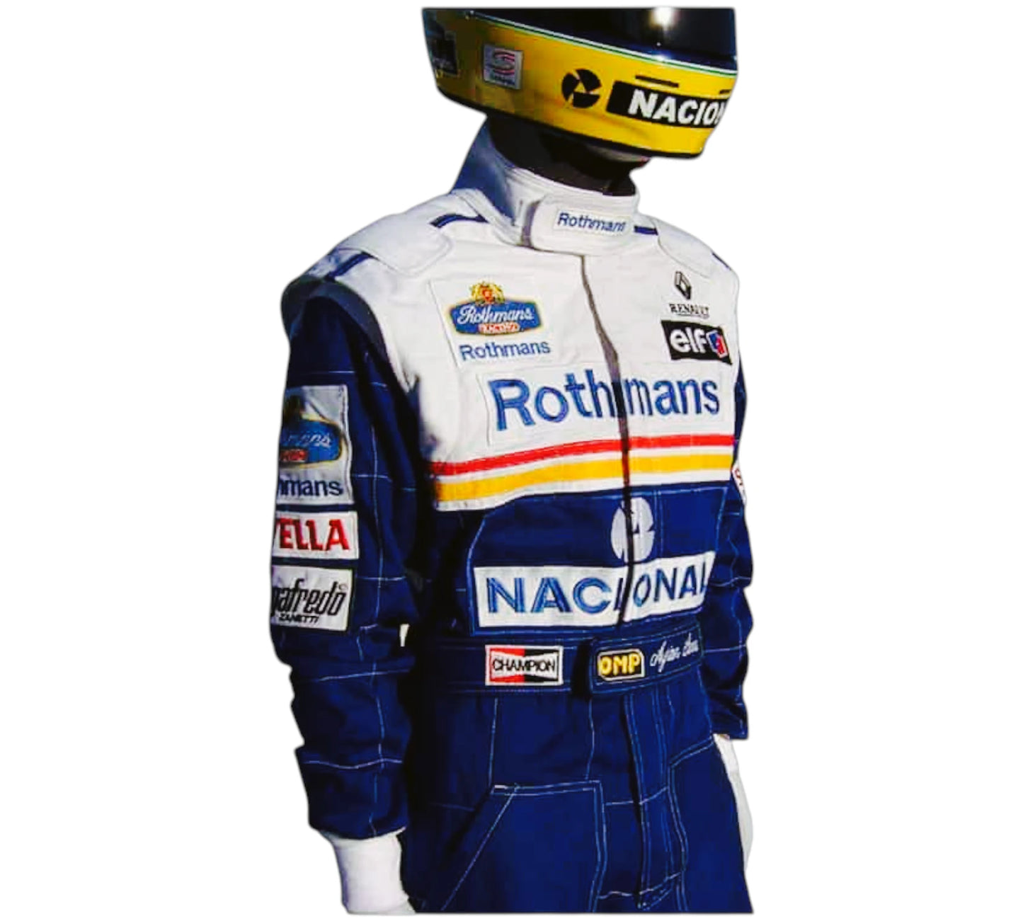 Ayrton Senna Rothmans 1994 Racing Suit Team Williams F1 Rothmans