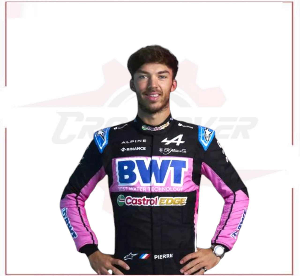 2024 BWT Pierre Gasly Alpine F1 Team Race Suit CROSSOVER RACEWEARS