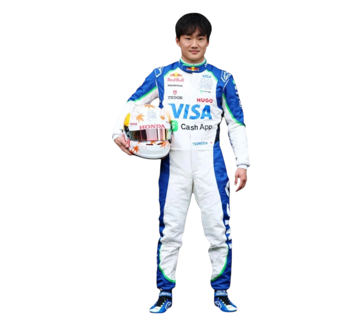 2025 Yuki Tsunoda Alphatauri Race Suit