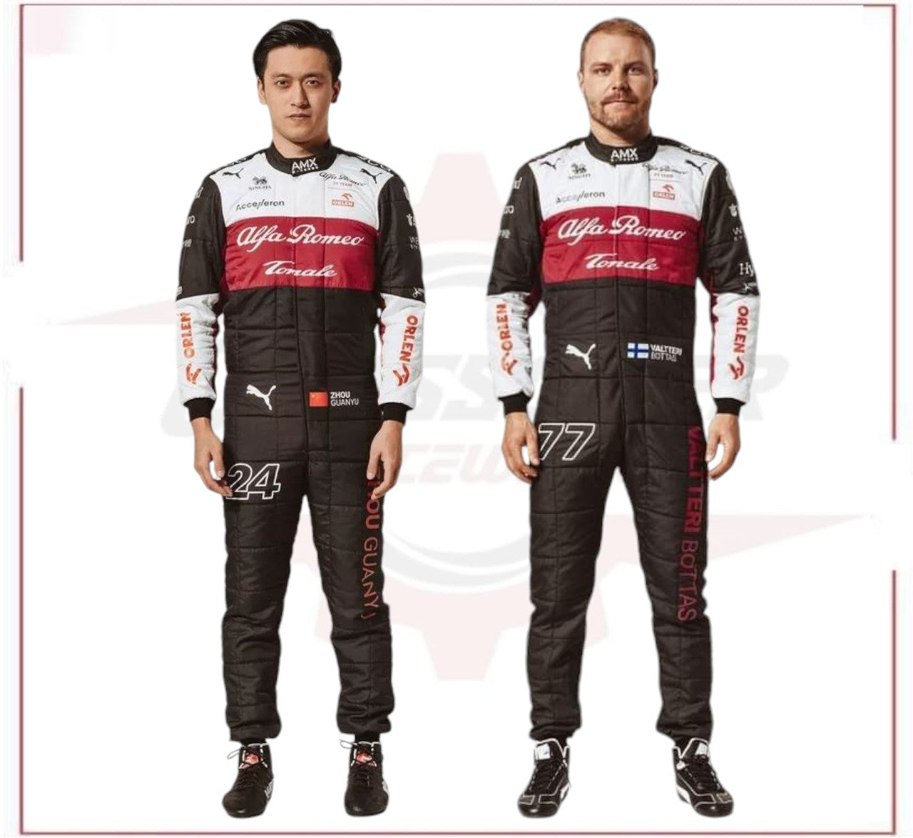 New 2022 Valtteri Bottas Alfa Romeo F1 Race Suit -  Miami GP