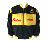 Lamborghini Vintage Racing Jacket Black and Yellow