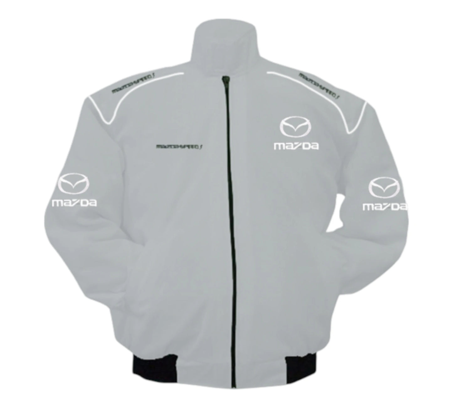 Mazdaspeed3 Racing Vintage Jacket Light Gray
