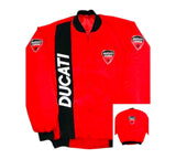 Ducati Corse Race Jacket Red with Black Trim