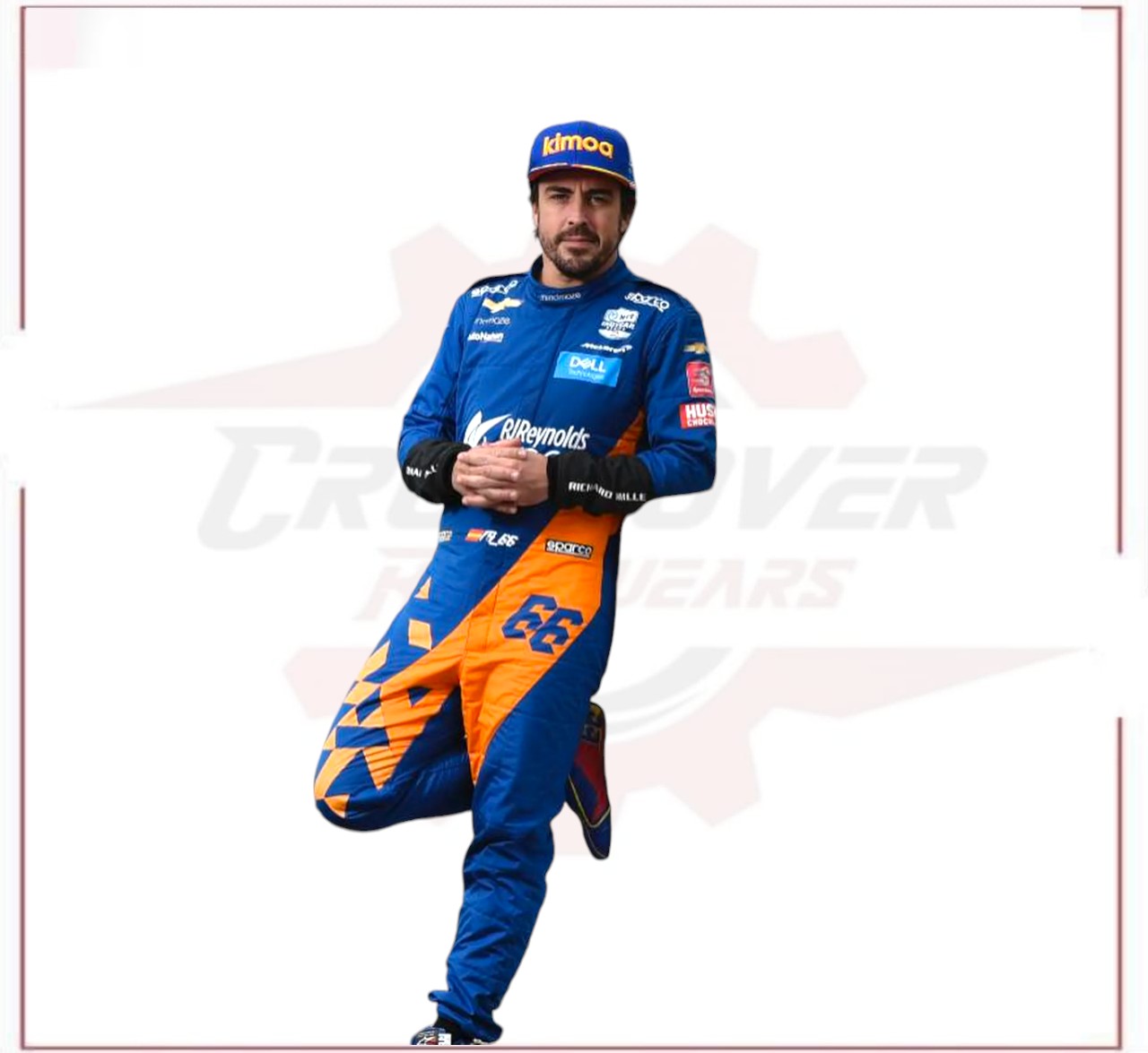2019 Fernando Alonso McLaren F1 Racing Suit CROSSOVER RACEWEARS