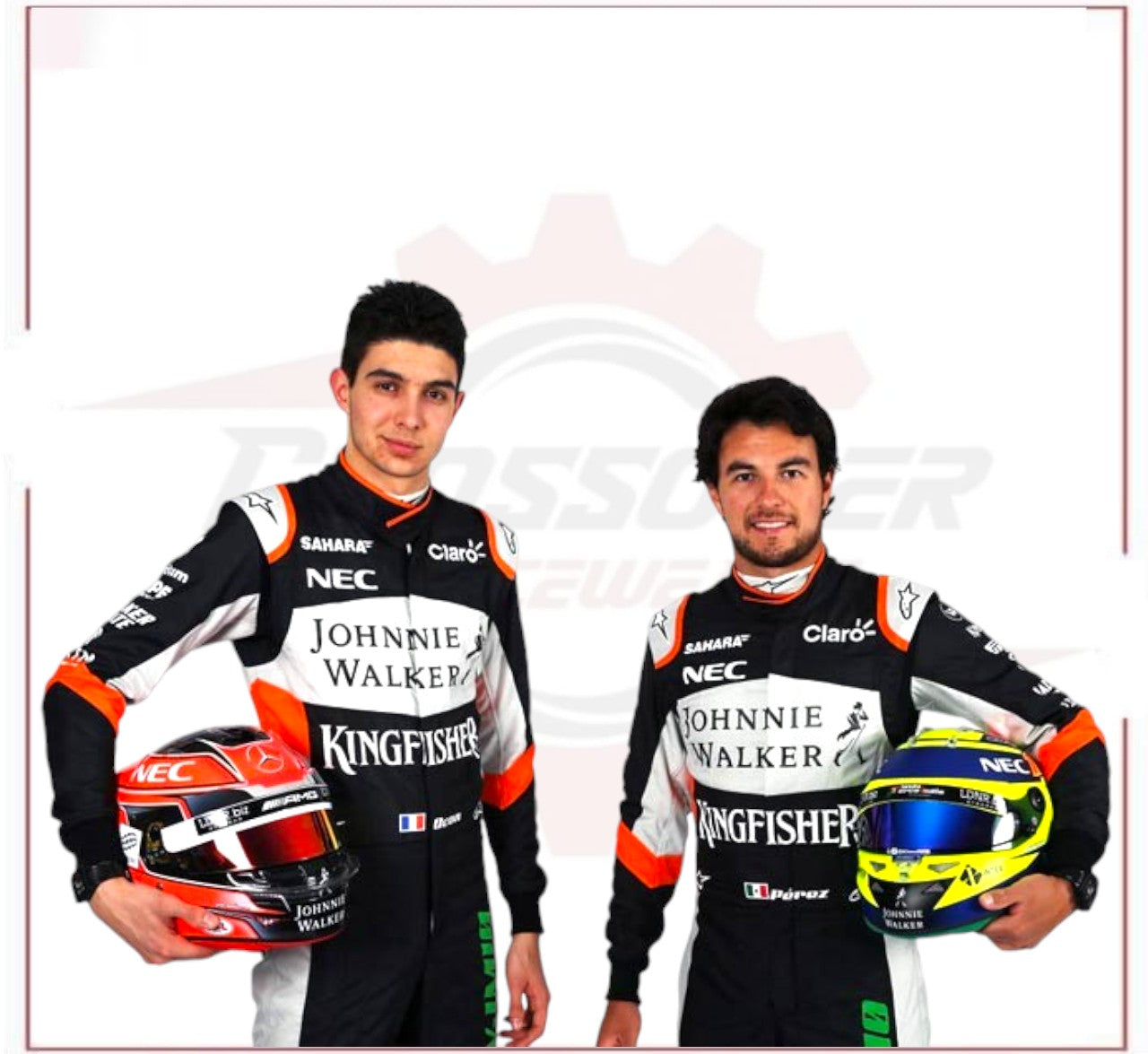 Esteban Ocon, Sahara Force India F1 Team Race Suit CROSSOVER RACEWEARS