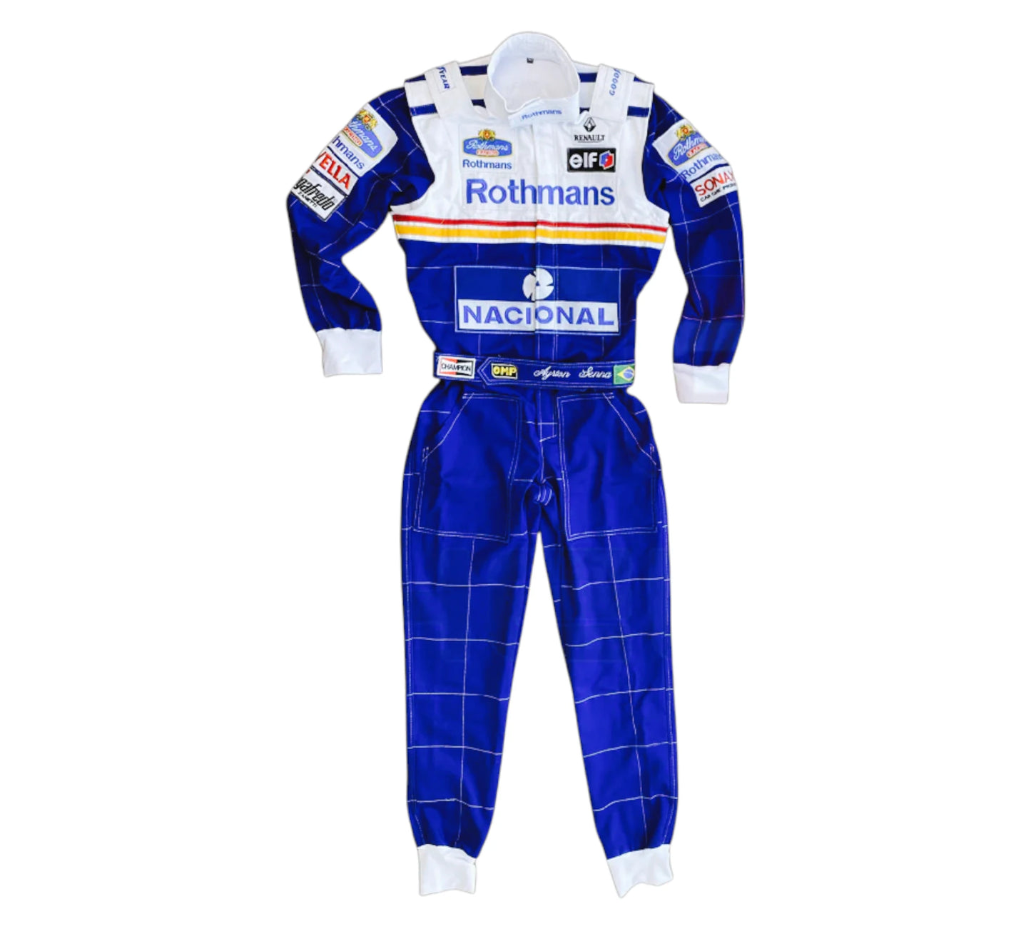 Ayrton Senna Rothmans 1994 Racing Suit Team Williams F1 Rothmans