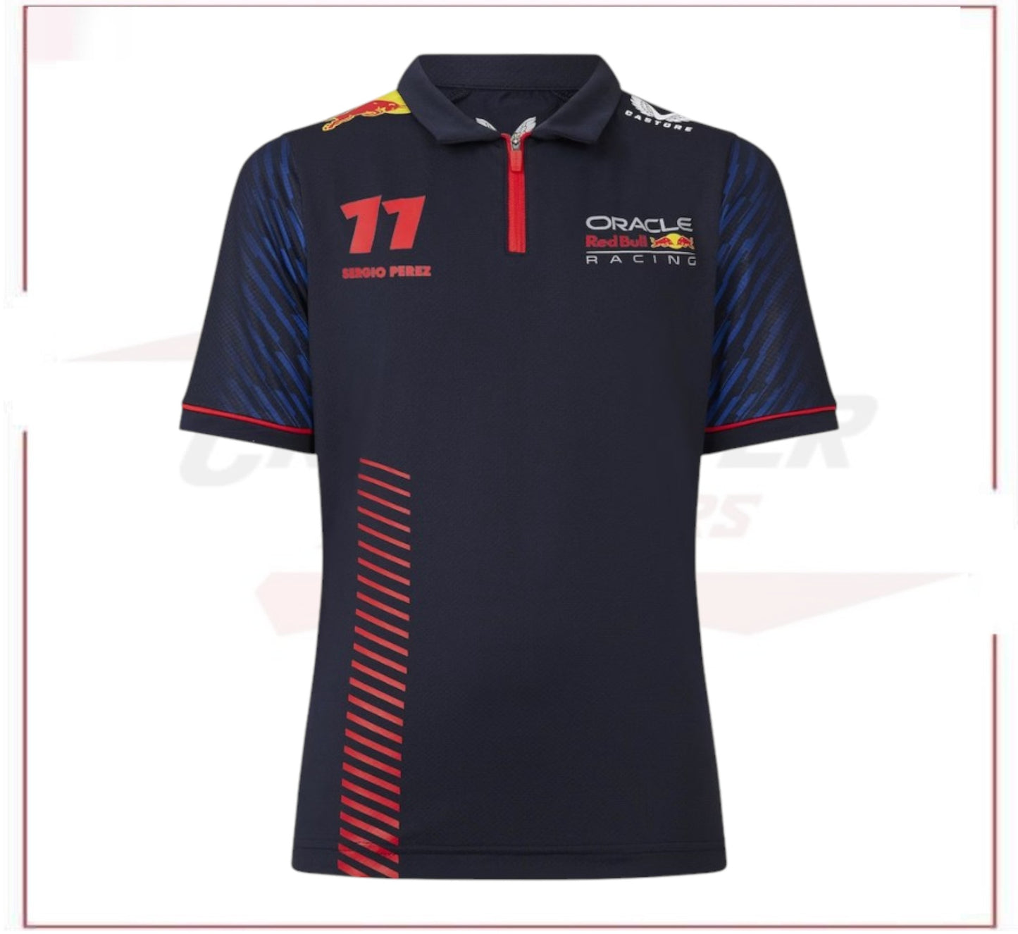 Oracle F1 Red Bull Racing 2023 Sergio Perez Team Polo Shirts