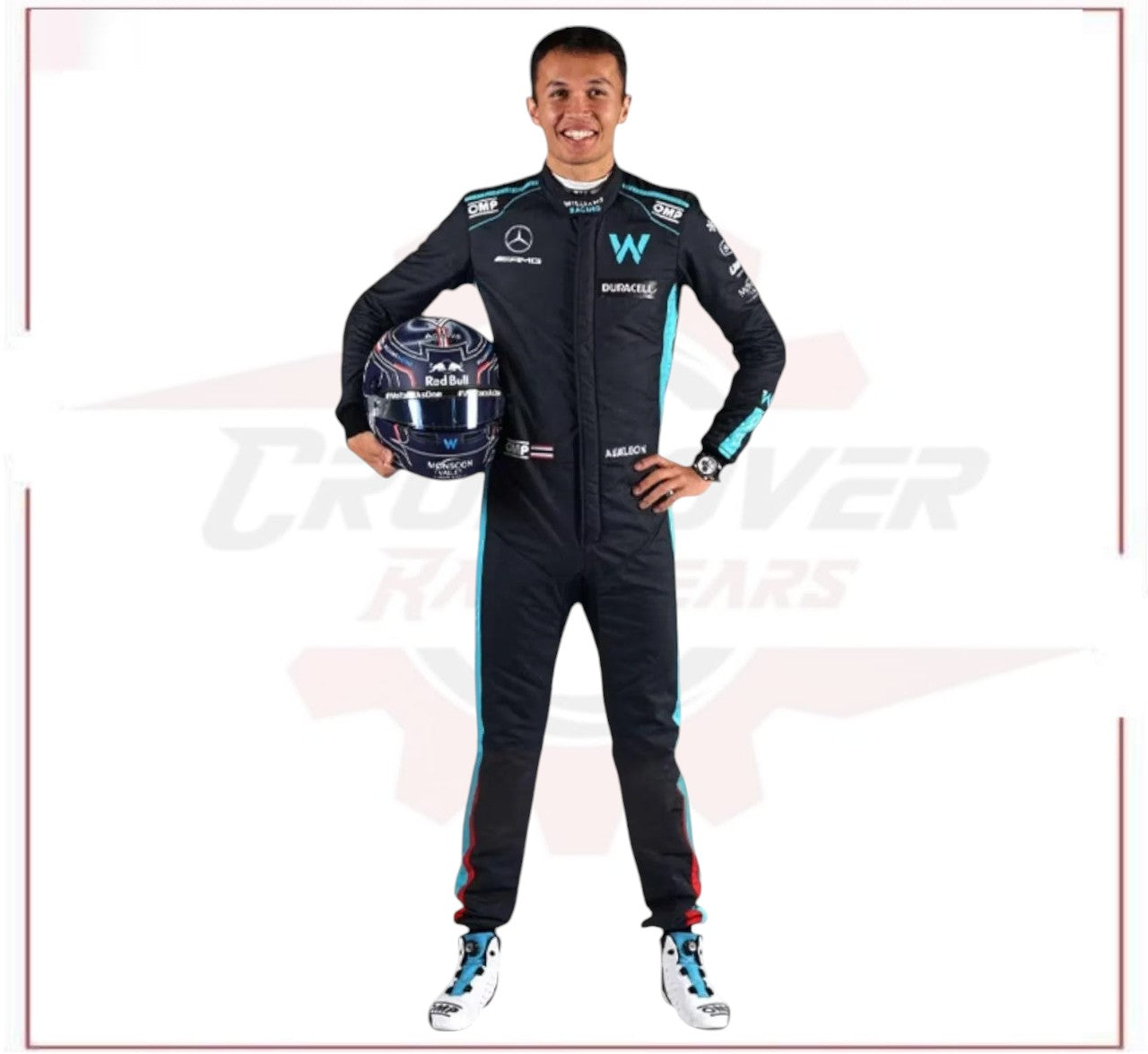 2022 New Alexander Albon F1 Race Suit Williams Racing
