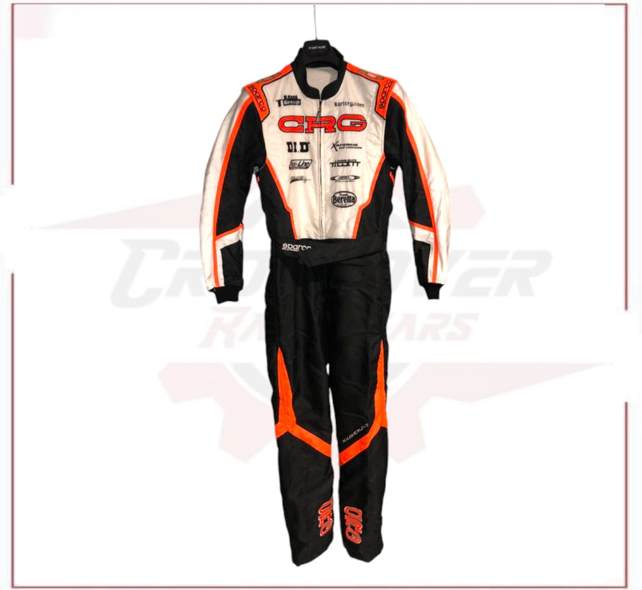 Combinaison Sparco CRG Kart Racing Suit Enbroidery CROSSOVER RACEWEARS