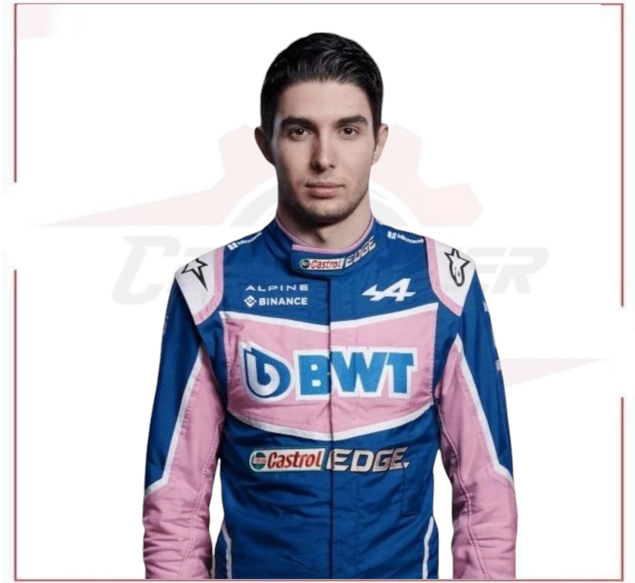 2022 ESTEBAN OCON BWT F1 TEAM RACE SUIT CROSSOVER RACEWEARS
