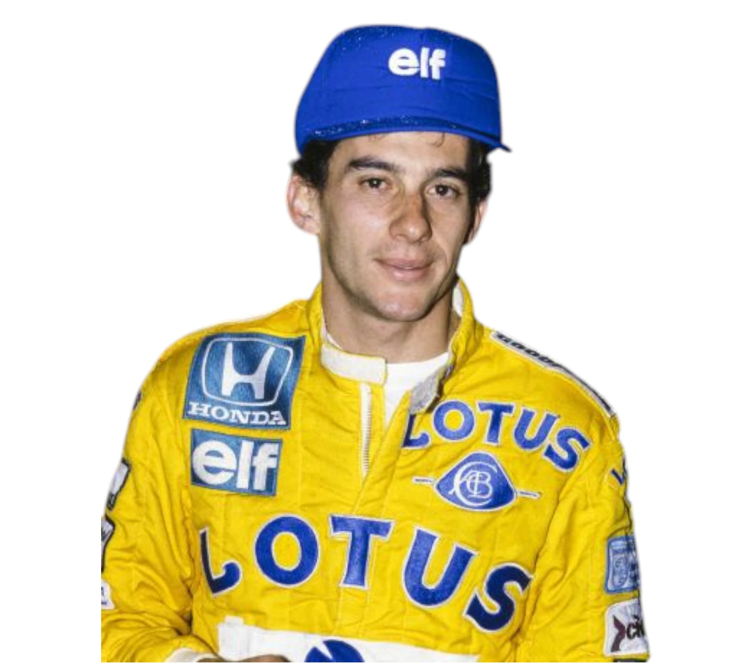 Ayrton Senna Signed Lotus F1 Replica Racing Suit