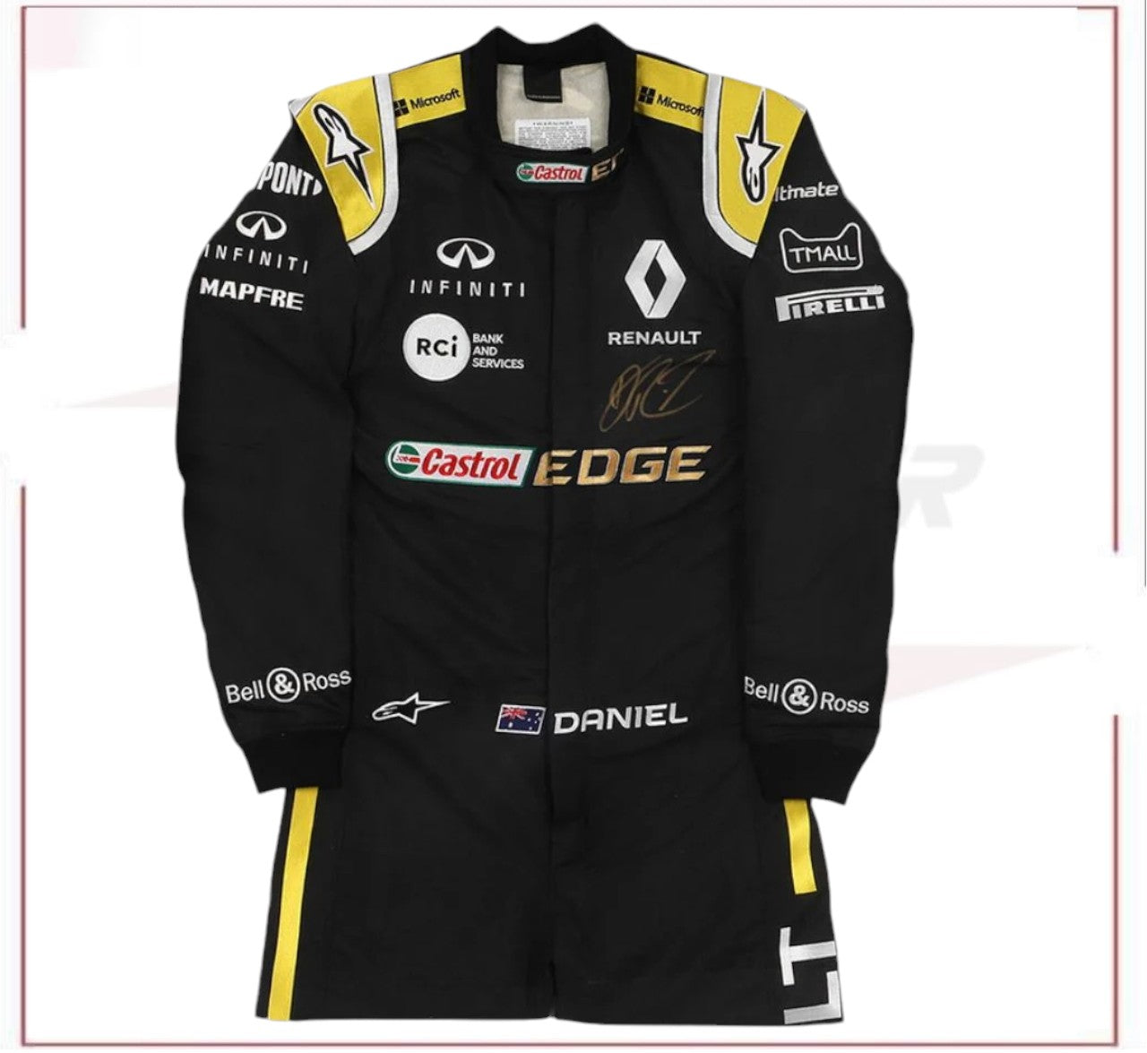 Daniel Ricciardo 2019 Renault F1 Race Suit