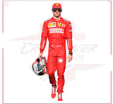 Charles Leclerc 2019 Ferrari F1 Replica Race Suit CROSSOVER RACEWEARS