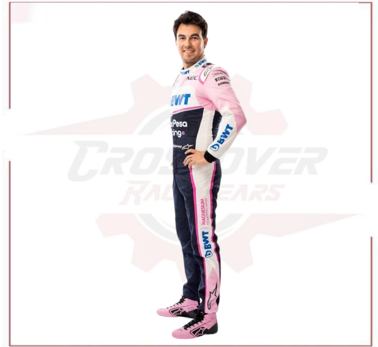 Sergio Pérez 2019 F1 Racing Team Race Suit - CROSSOVER RACEWEARS