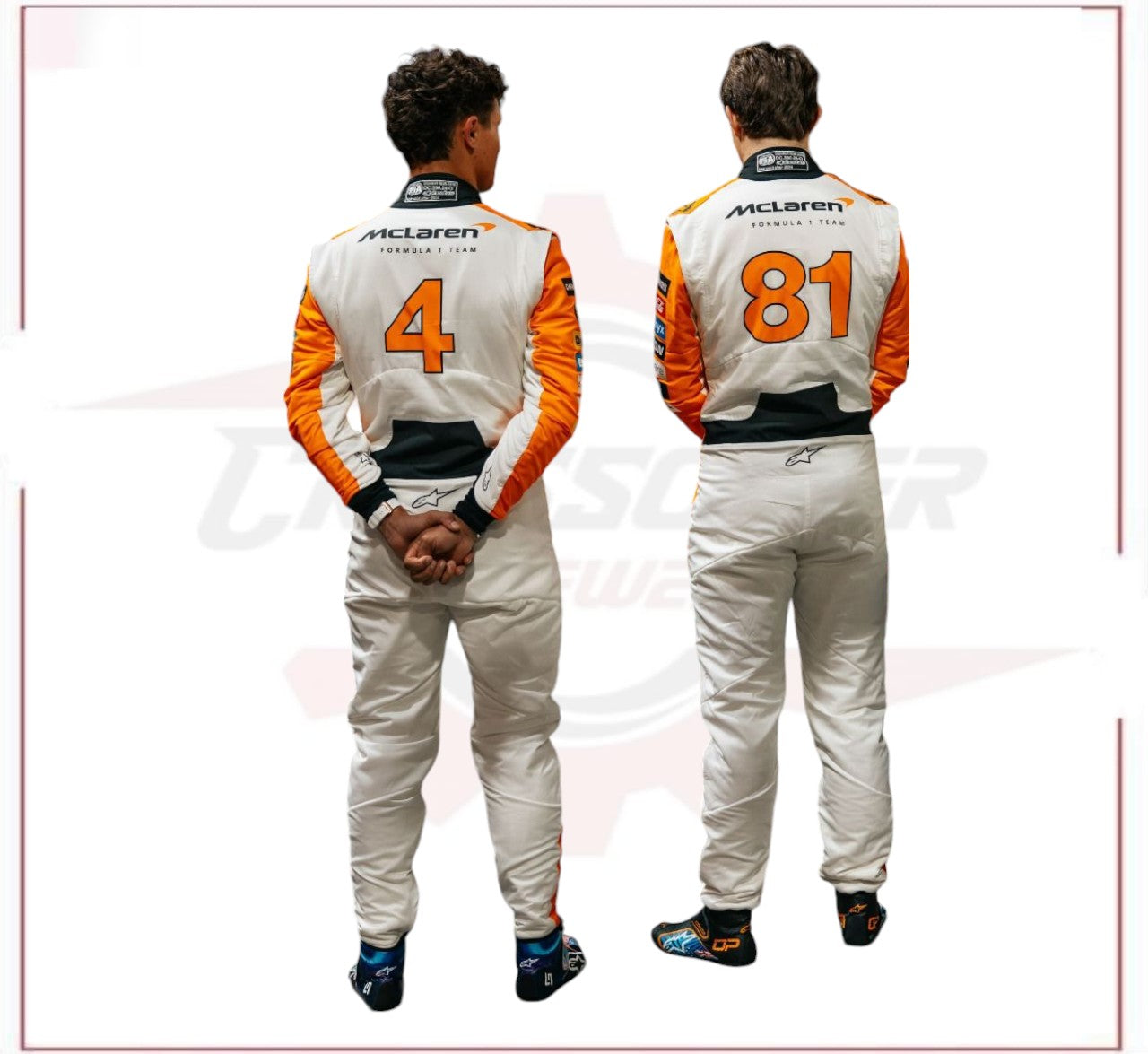2024 Oscar Piastri McLaren F1 Team Race Suit CROSSOVER RACEWEARS