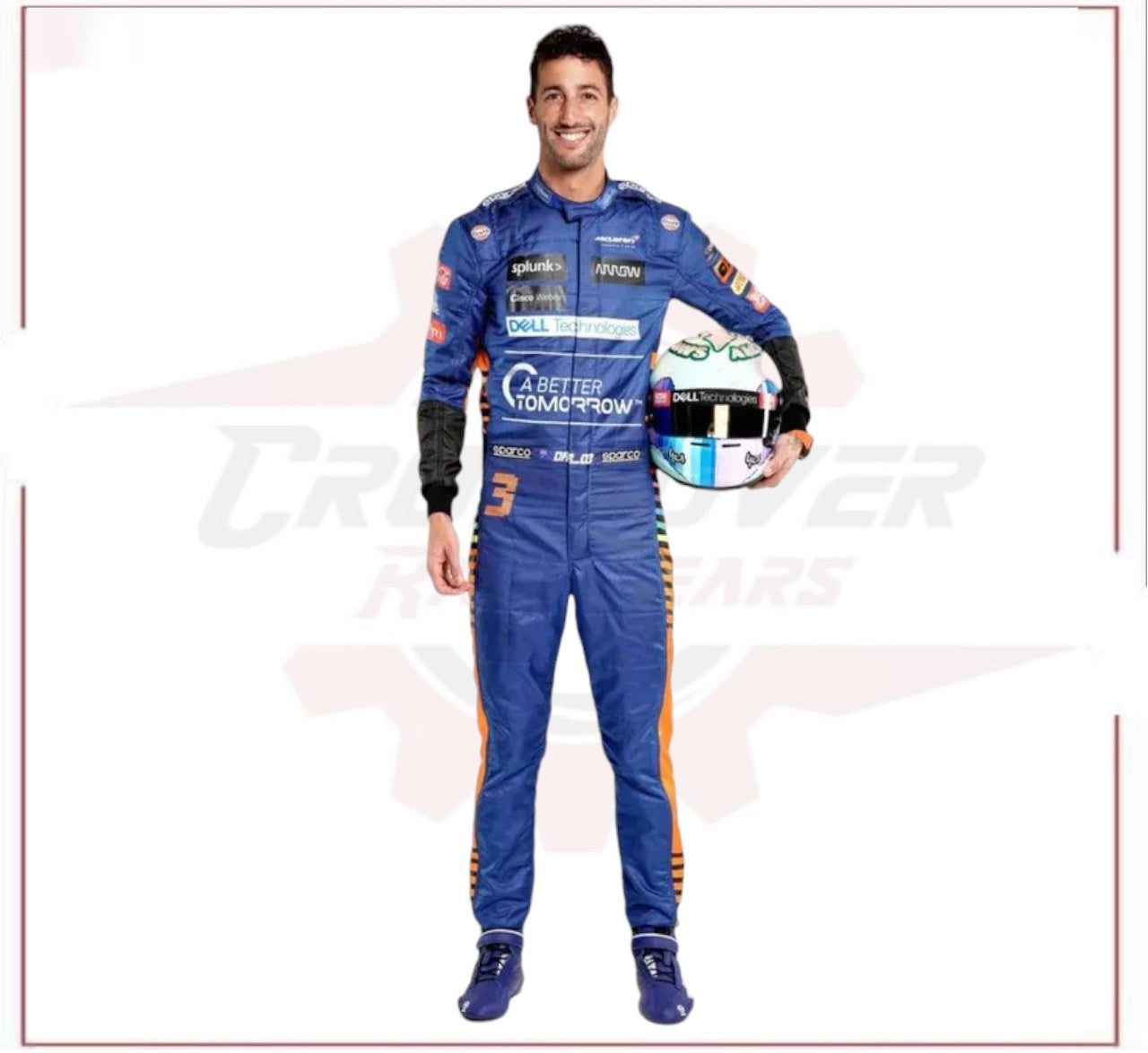 2021 Daniel Ricciardo Replica Race Suit F1 McLaren