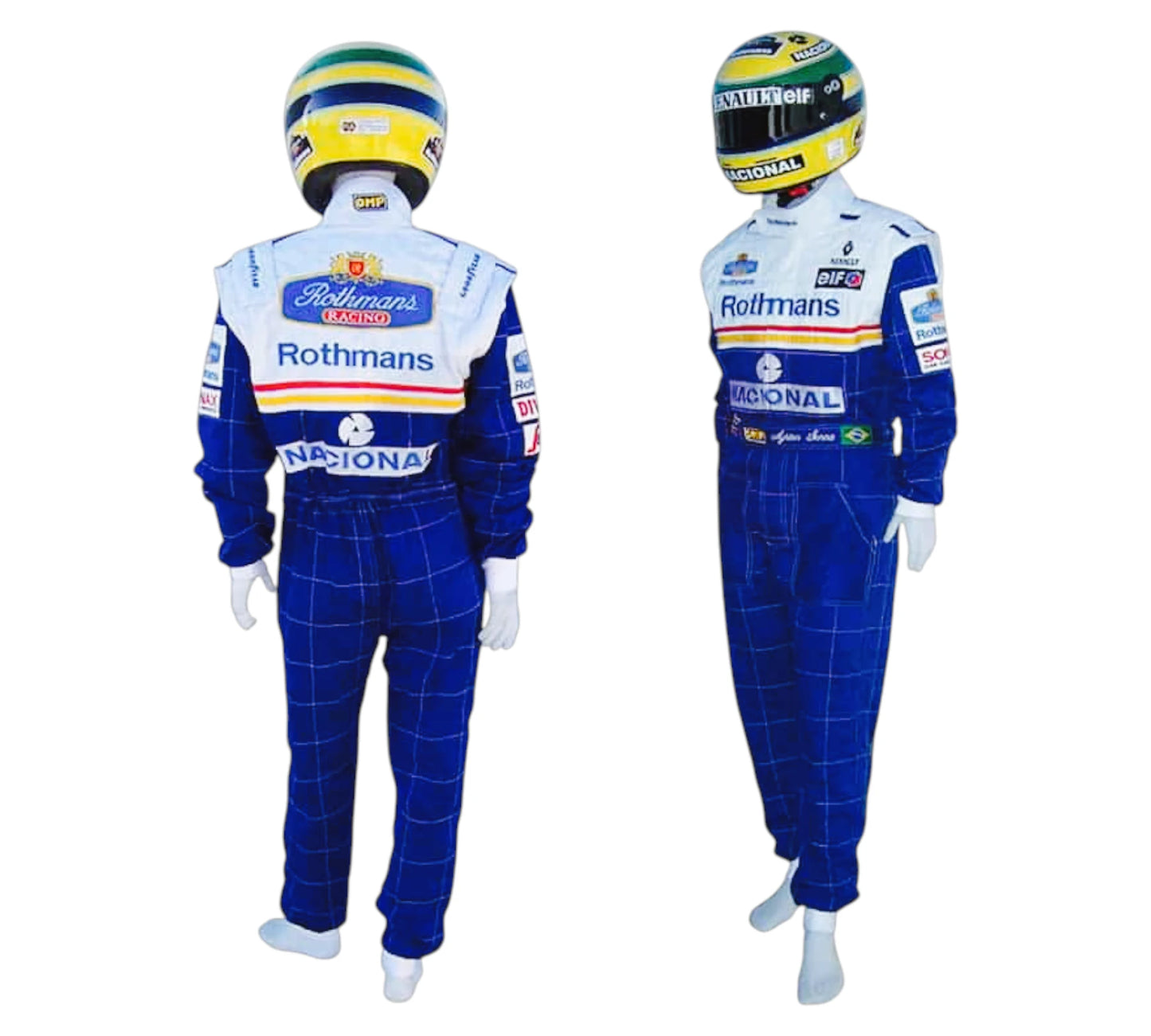 Ayrton Senna Rothmans 1994 Racing Suit Team Williams F1 Rothmans