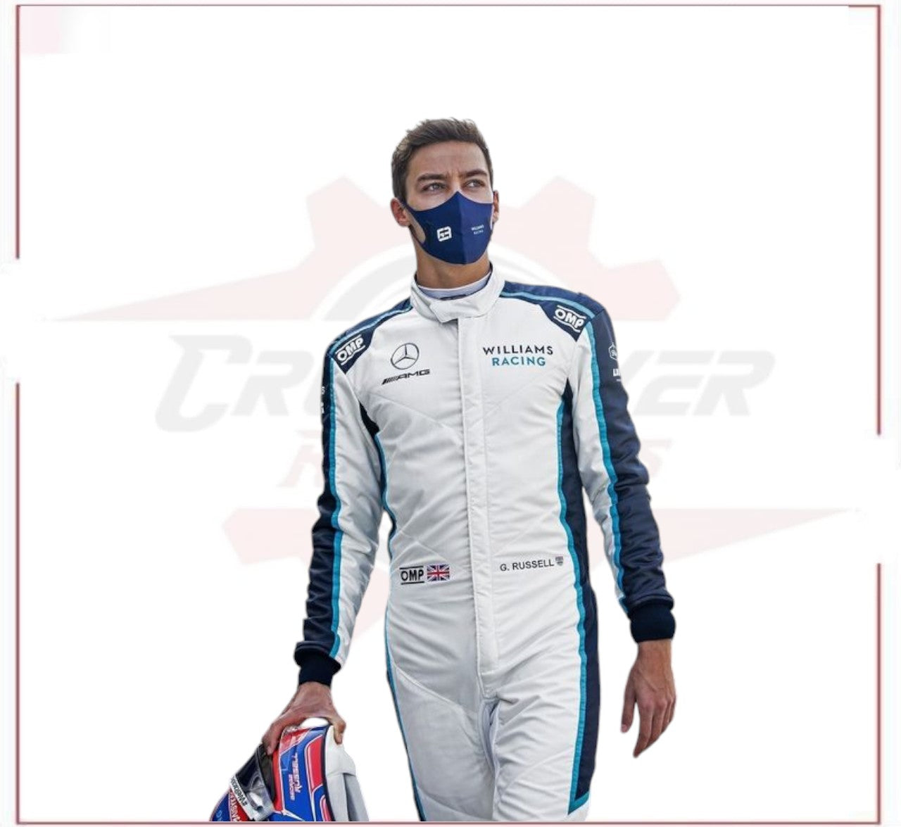 2020 George Russell Williams Racing F1 Race Suit CROSSOVER RACEWEARS