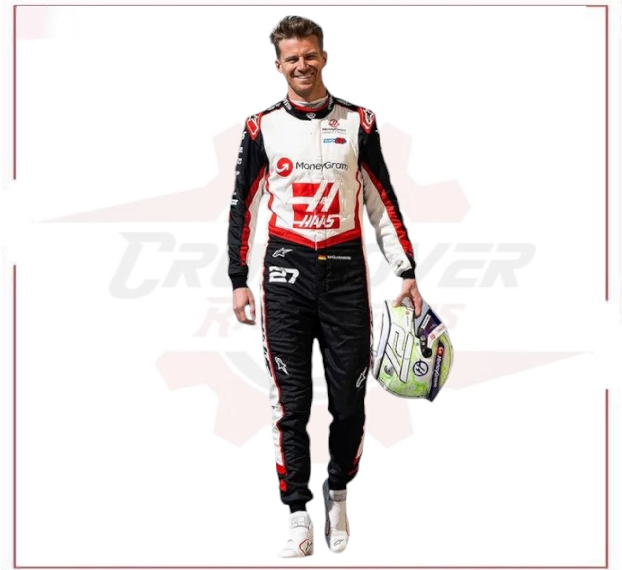 New 2024 Nico Hülkenberg Haas F1 Team Race Suit