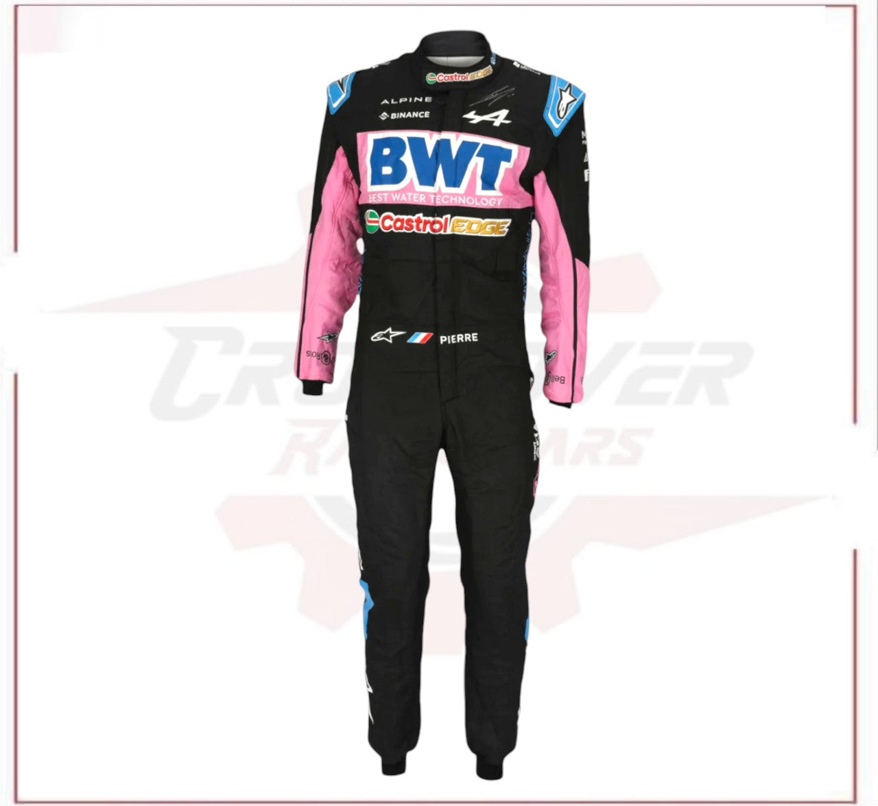 2023 Pierre Gasly BWT Alpine F1 Team Race Suit - Mexico GP CROSSOVER RACEWEARS