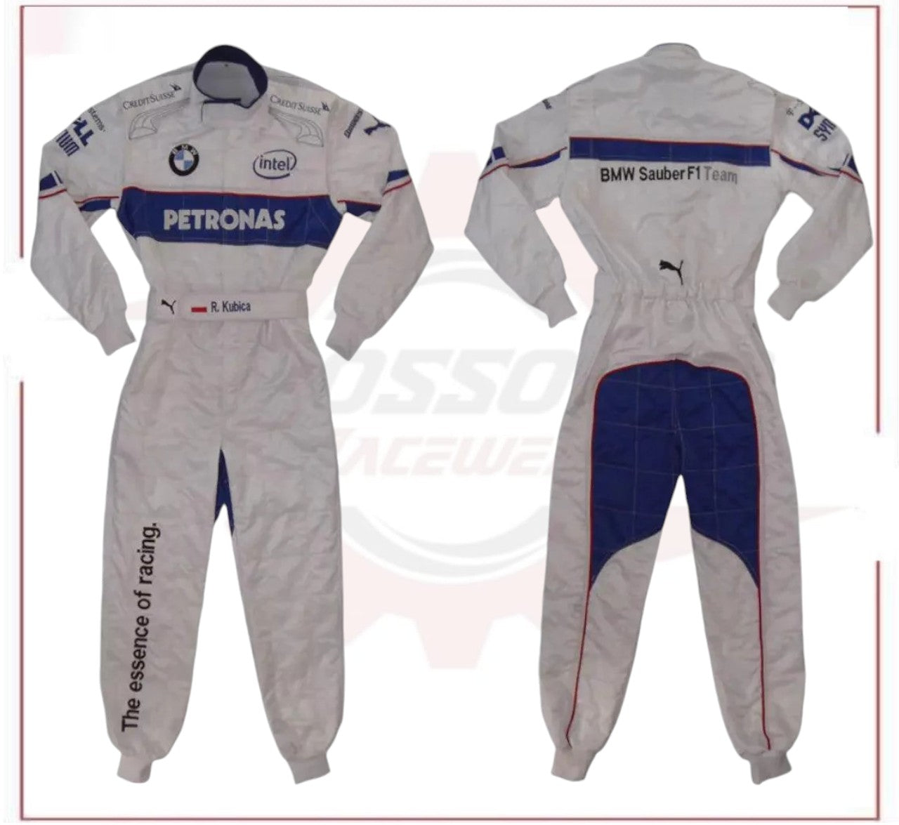 Robert Kubica BMW 2008 Replica Racing Suit Embroidery