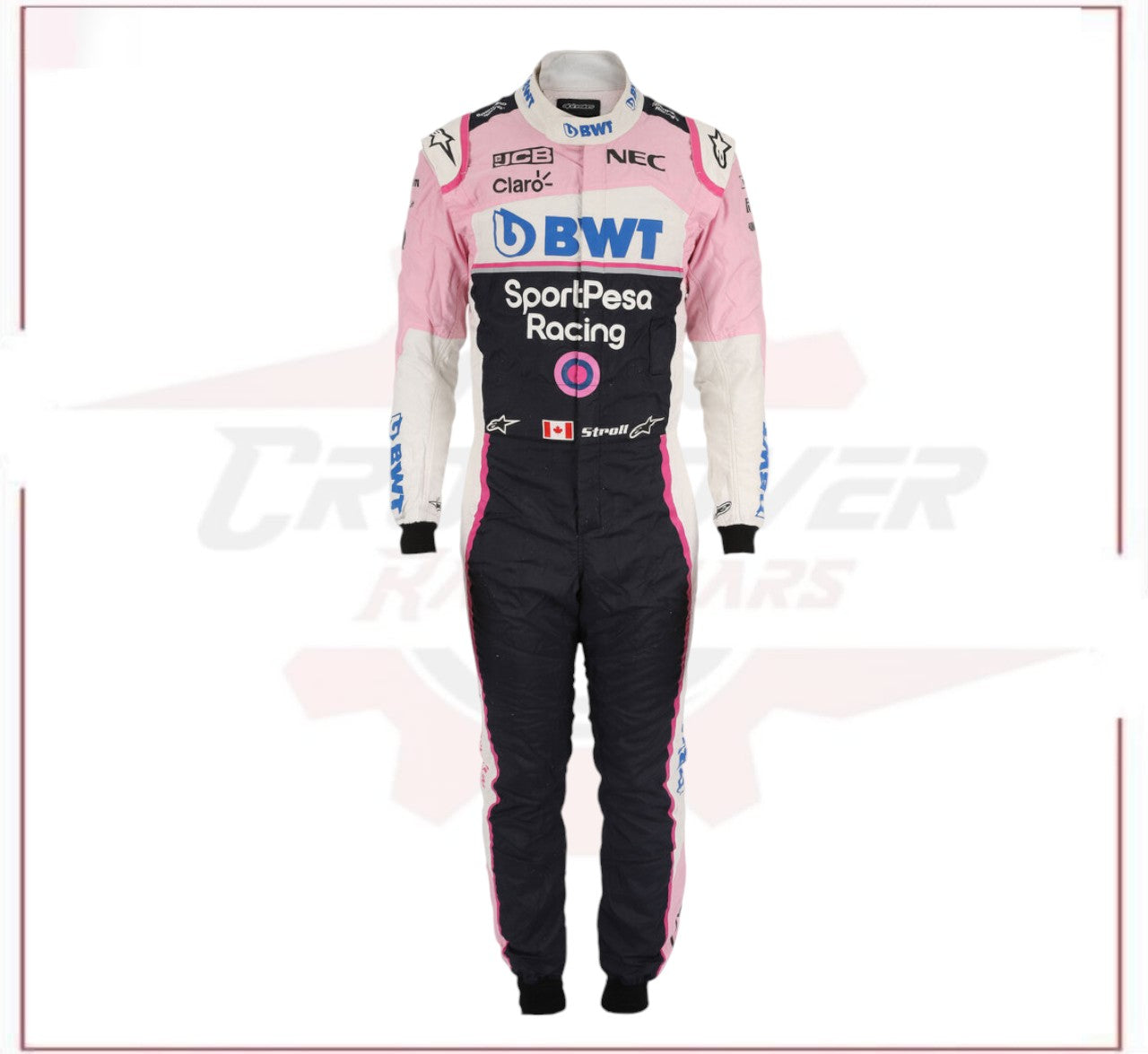 Lance Stroll 2019 SportPesa Racing Point F1 Team Race Suit CROSSOVER RACEWEARS