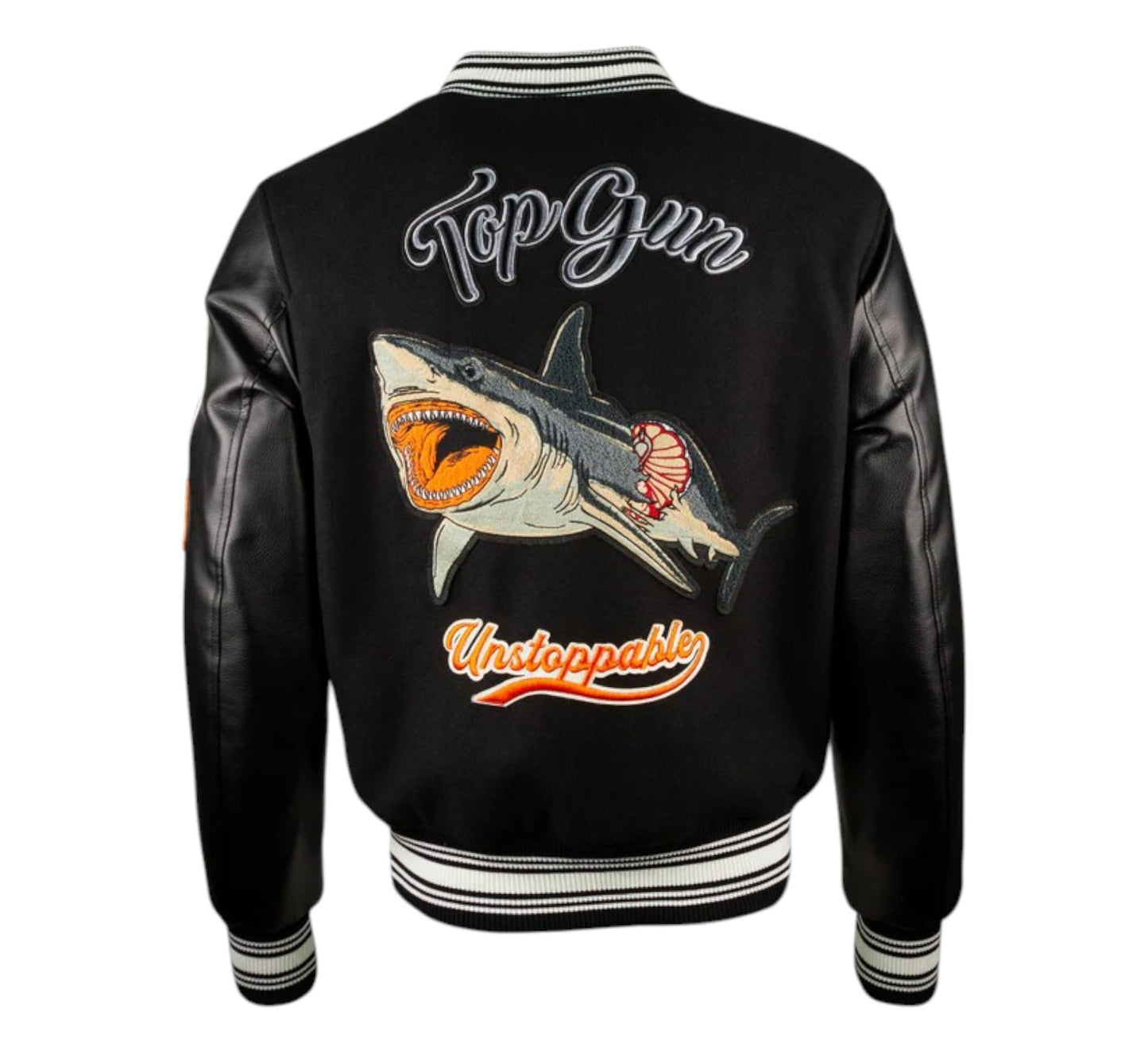 TOP GUN® "SHARK" VARSITY JACKET