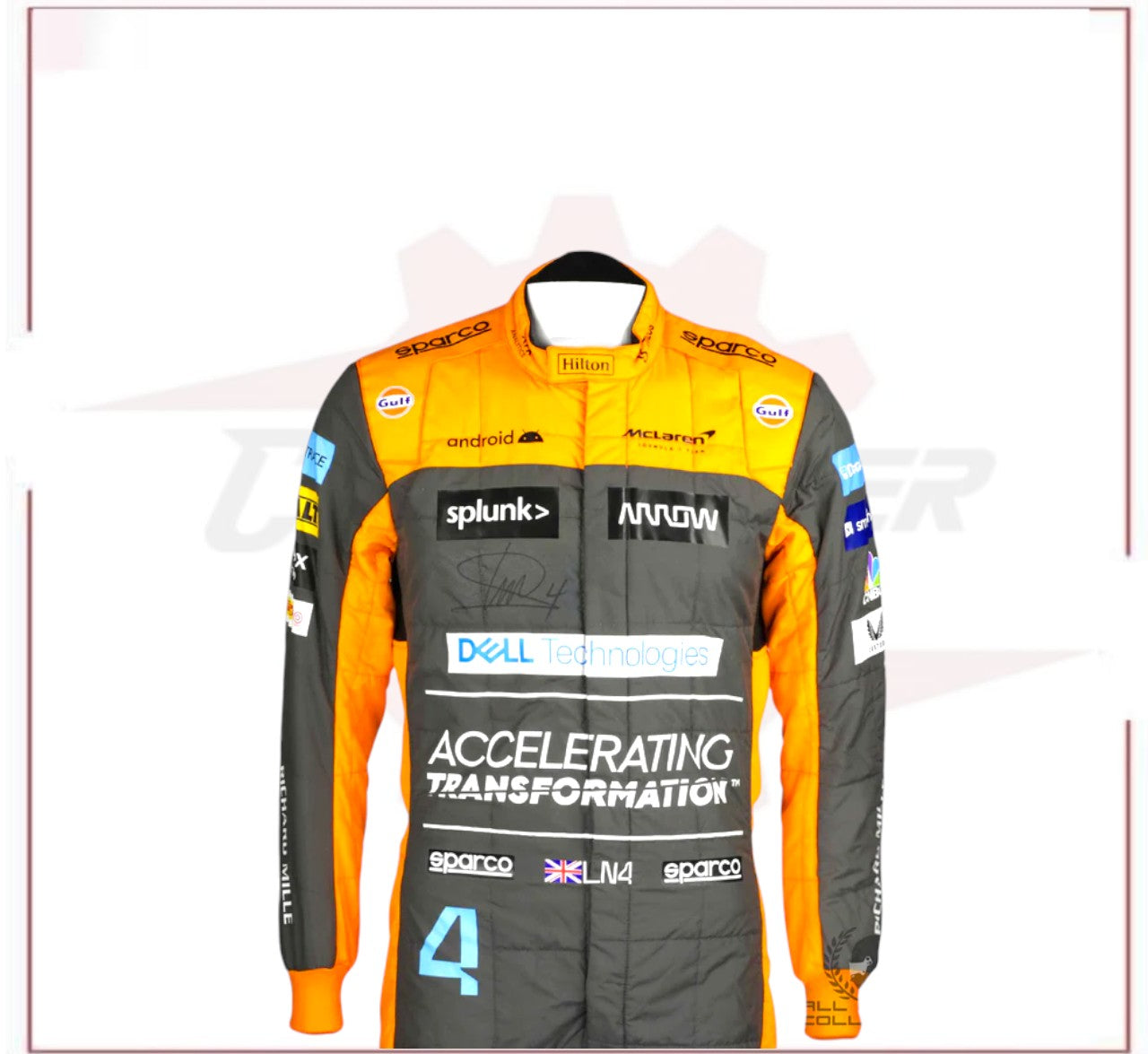 2022 Lando Norris McLaren F1 Race Suit CROSSOVER RACEWEARS