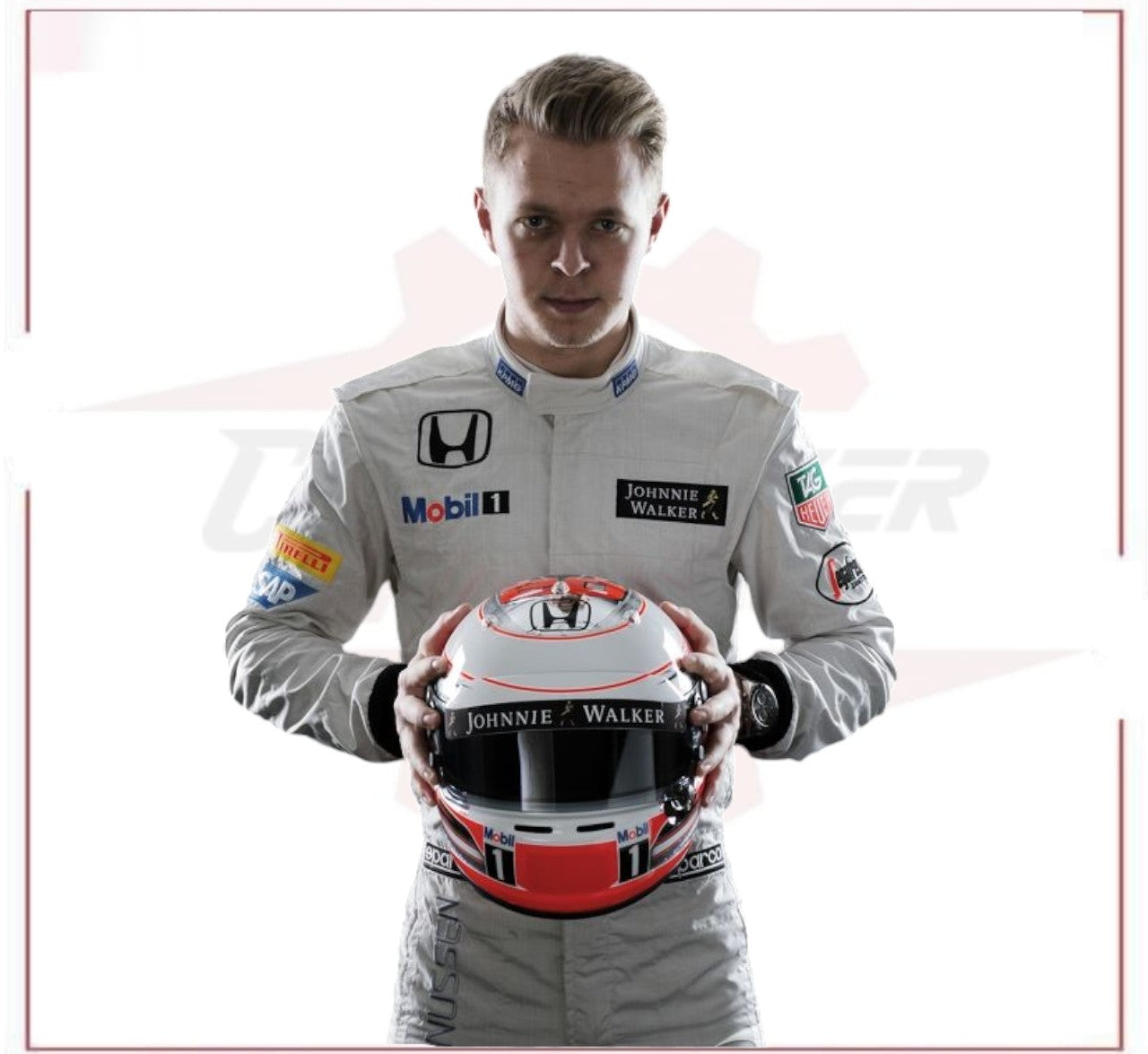 2015 Kevin Magnussen Mclaren F1 Race Suit Australian Grand Prix