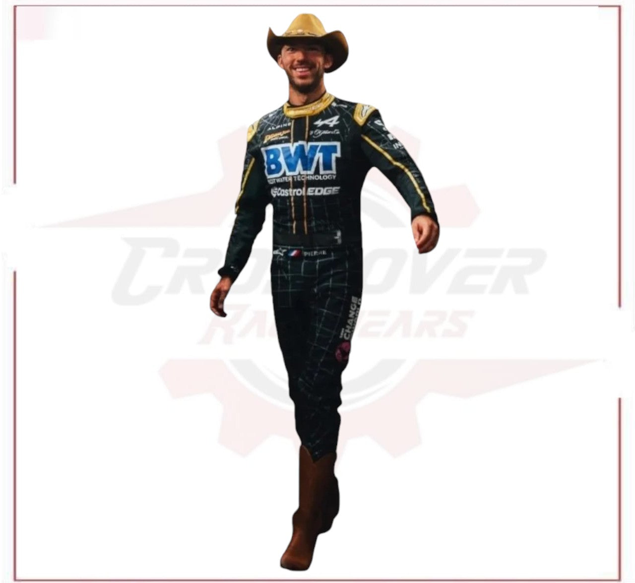 2024 New Pierre Gasly alpine Austin Grand Prix Race Suit