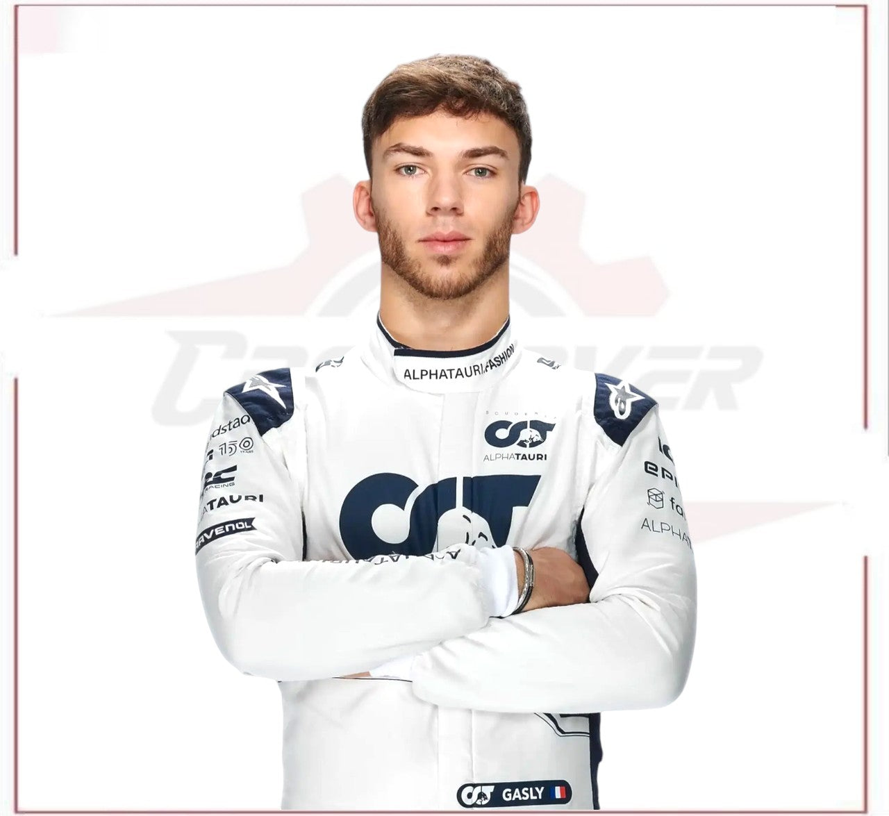 2022 Pierre Gasly Scuderia AlphaTauri F1 Race Suit CROSSOVER RACEWEARS