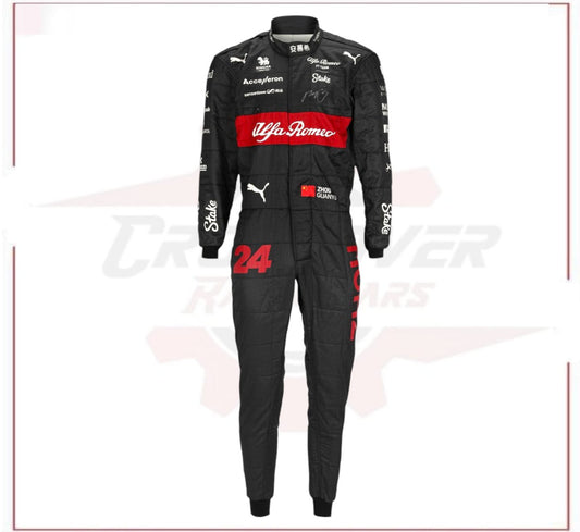 2023 Zhou Guanyu Alfa Romeo F1 Team Stake Replica Race Suit