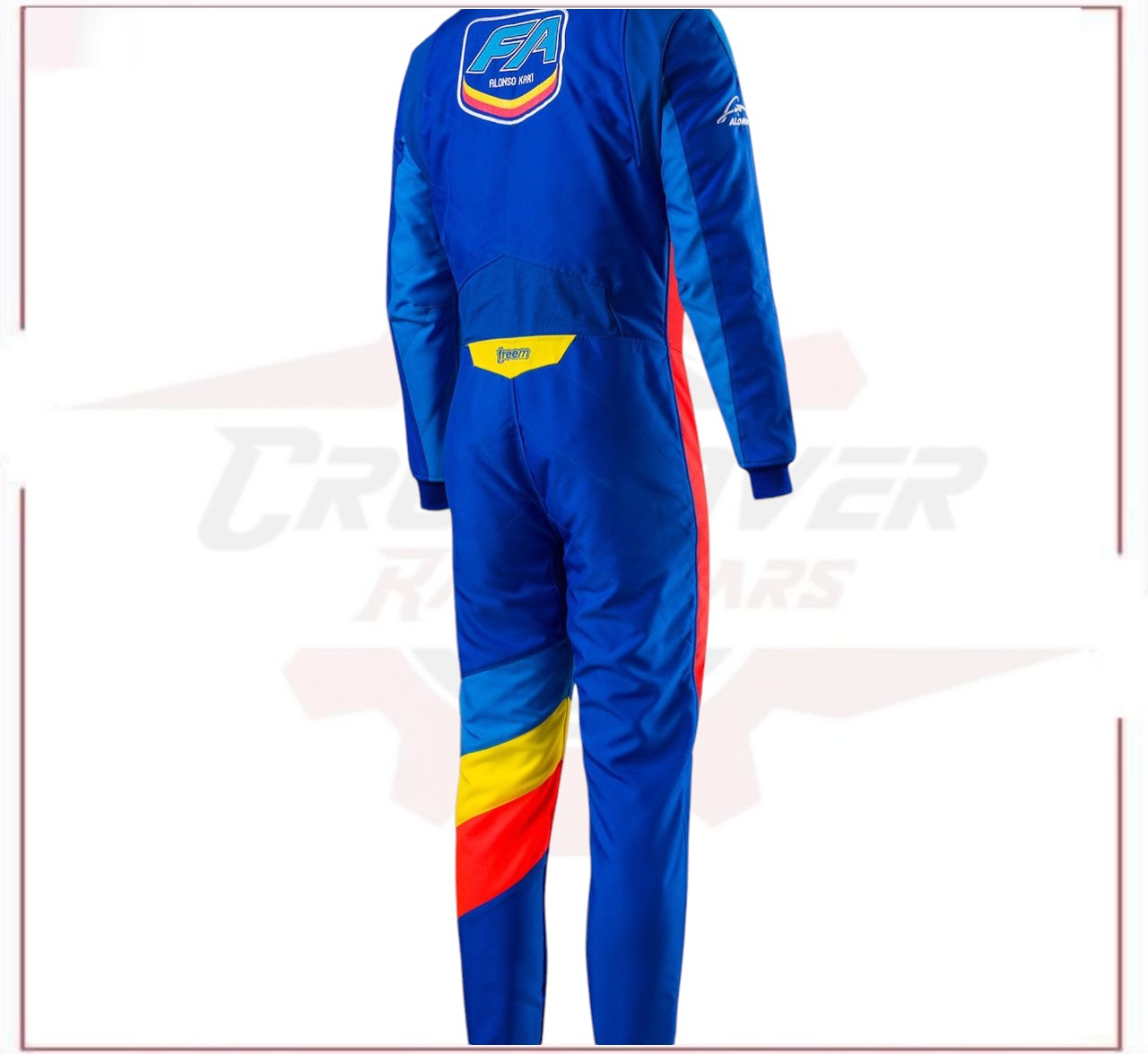 2023 Alonso Kart Race Suit Sublimatiom Printed CROSSOVER RACEWEARS