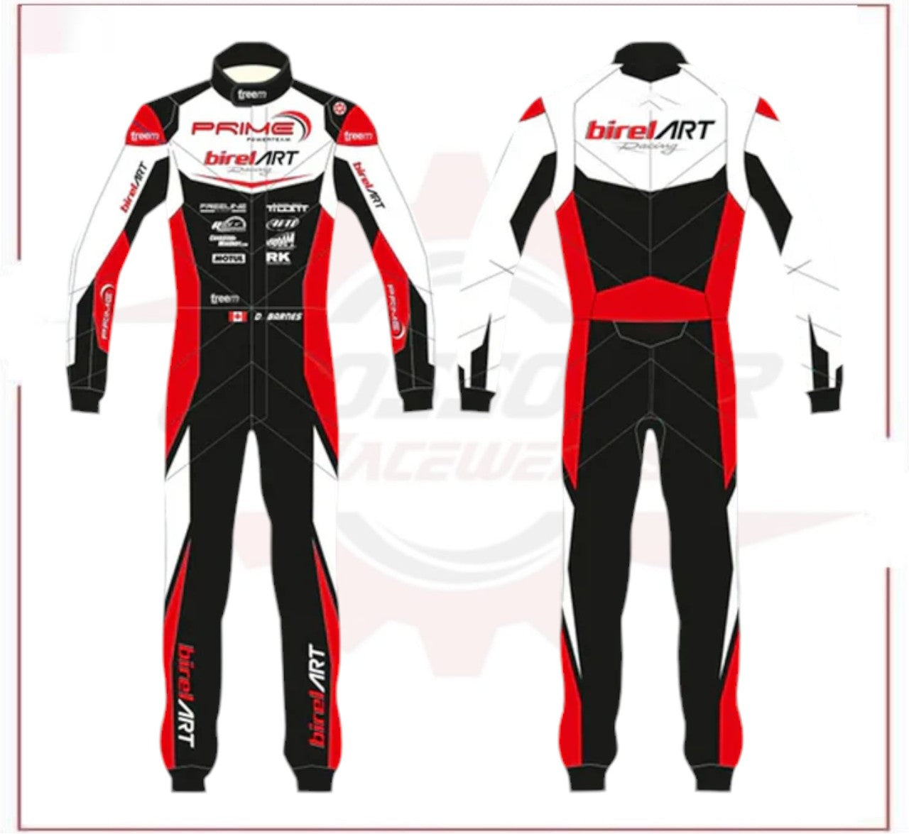 NEW BIRELART OVERALL DRIVER RACING SUIT CROSSOVER RACEWEARS