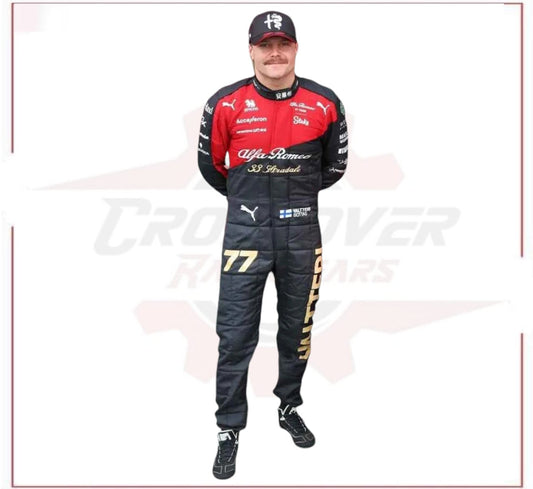 New 2023 VALTTERI BOTTAS ALFA ROMEO F1 RACE SUIT - ITALIAN GP