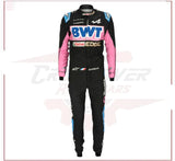 2023 Esteban Ocon BWT Alpine F1 Team Race Suit - Singapore GP CROSSOVER RACEWEARS