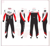 PSL Charles Leclerc Custom Driver Kart Suit CROSSOVER RACEWEARS