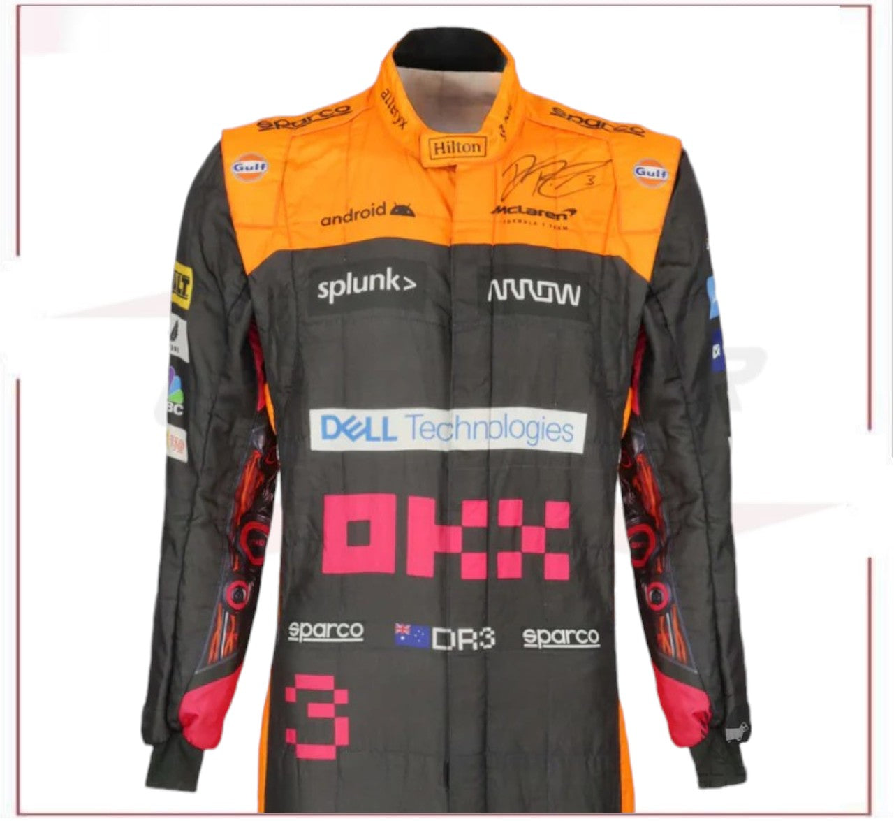 New 2022 Daniel Ricciardo Mclaren F1 Race Suit