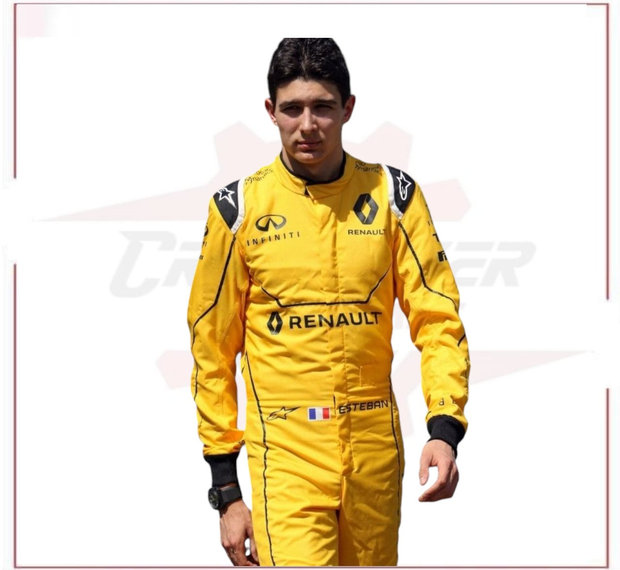 New Esteban Ocon F1 Team Race Suit CROSSOVER RACEWEARS