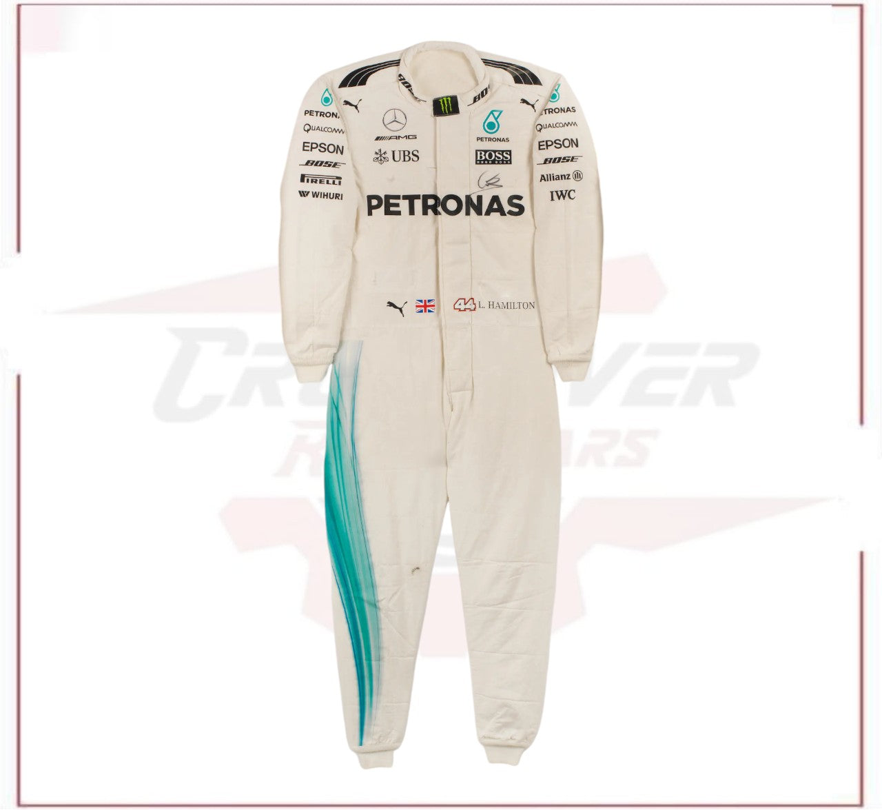 2017 Lewis Hamilton Mercedes-Benz F1 Racing Suit CROSSOVER RACEWEARS