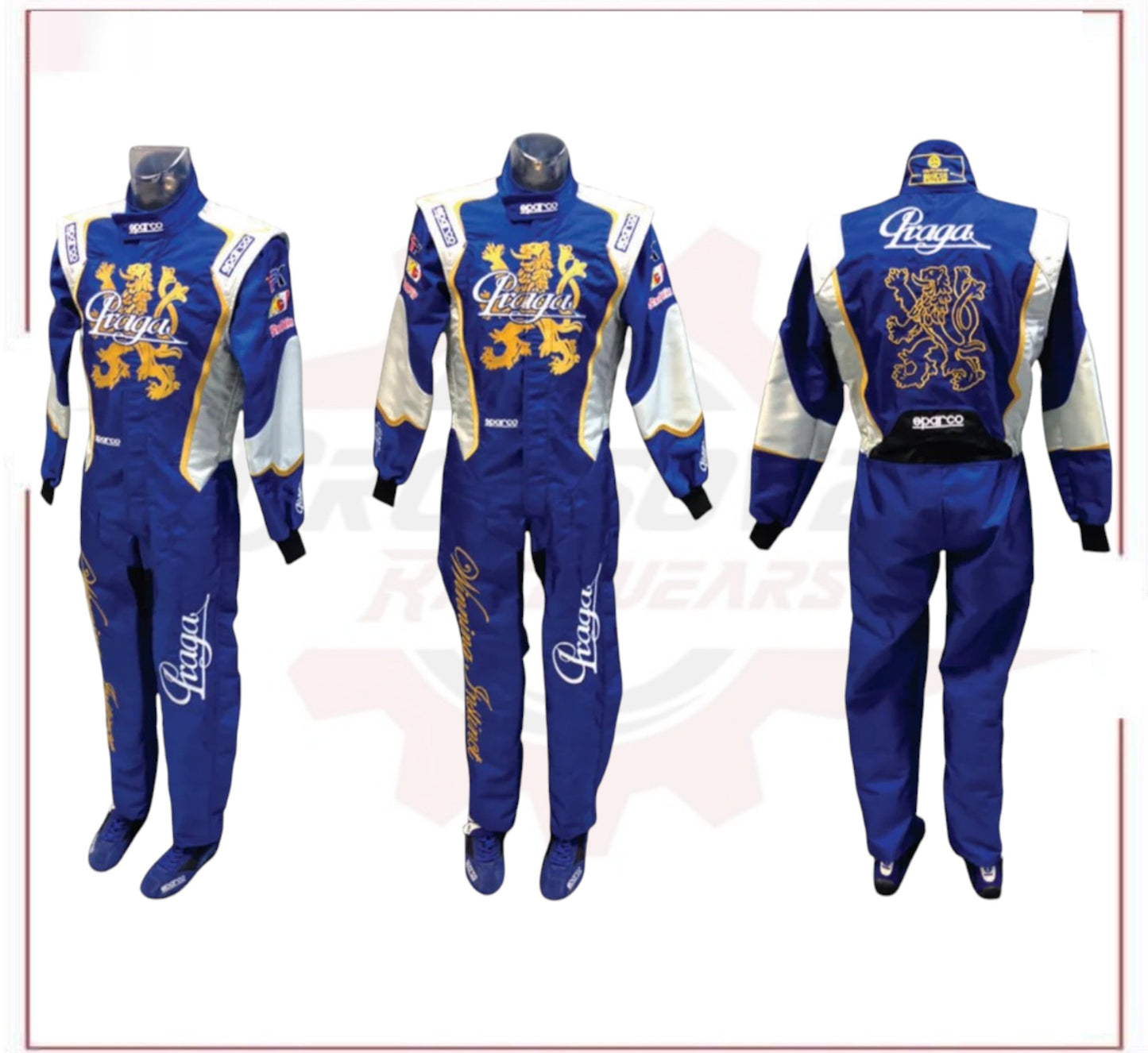 Praga Sparco Driver Suit Sublimation Printed