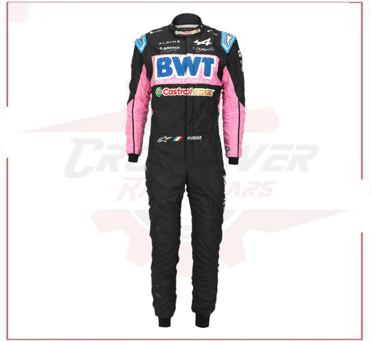 2024 BWT Pierre Gasly Alpine F1 Team Race Suit CROSSOVER RACEWEARS