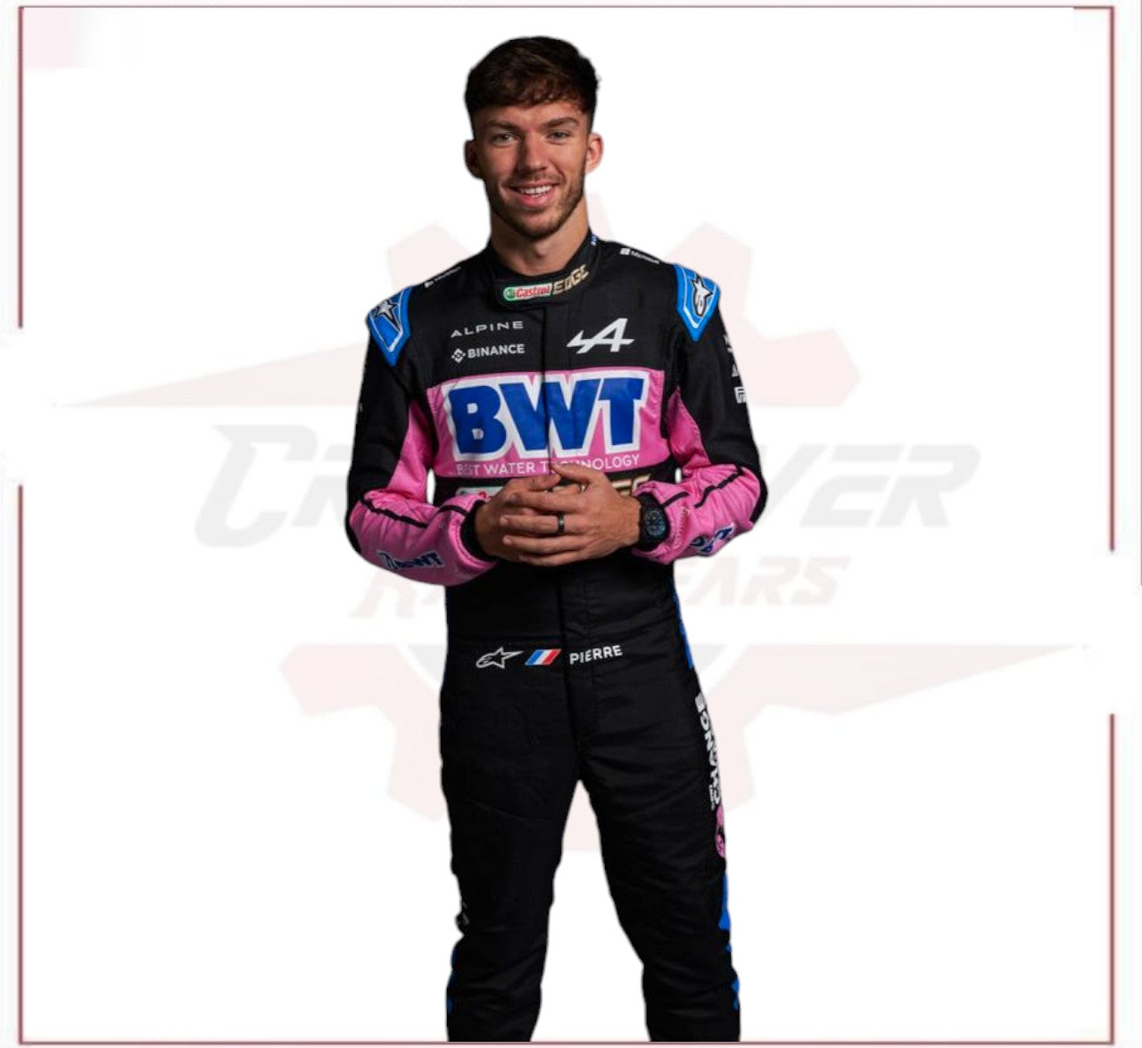 2023 Pierre Gasly BWT Alpine F1 Team Race Suit - Mexico GP CROSSOVER RACEWEARS