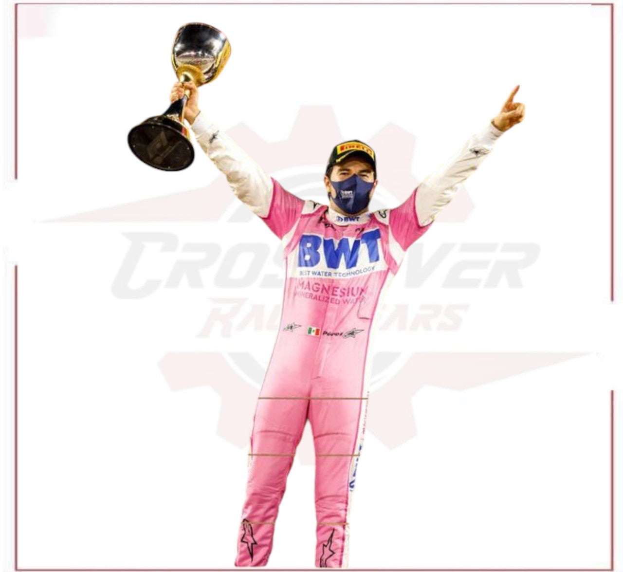 2020 Sergio Perez BWT Racing F1 Team Race Suit Replica - CROSSOVER RACEWEARS