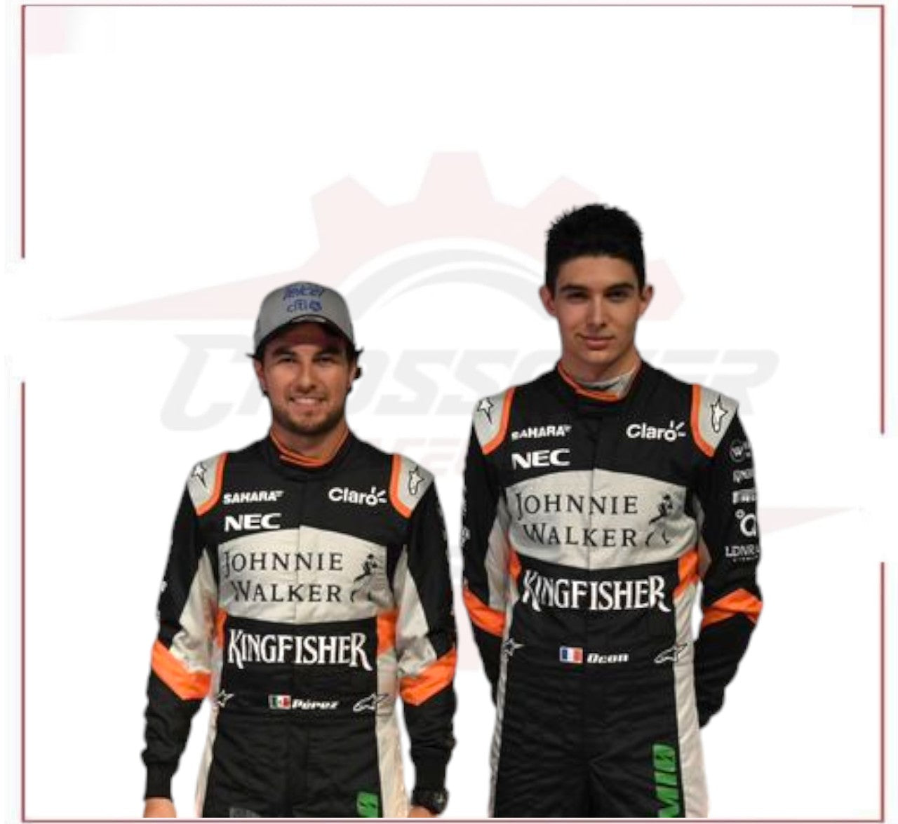 2017 Sergio Perez F1 Team Racing Suit - CROSSOVER RACEWEARS