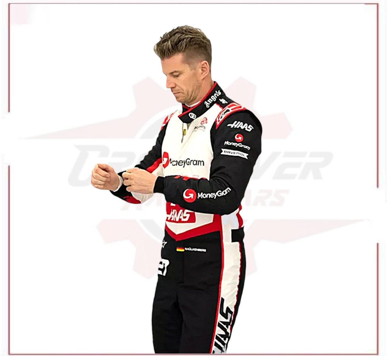 New 2024 Nico Hülkenberg Haas F1 Team Race Suit
